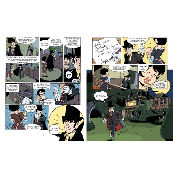 BD - Arsène Lupin et l'énigme du collier