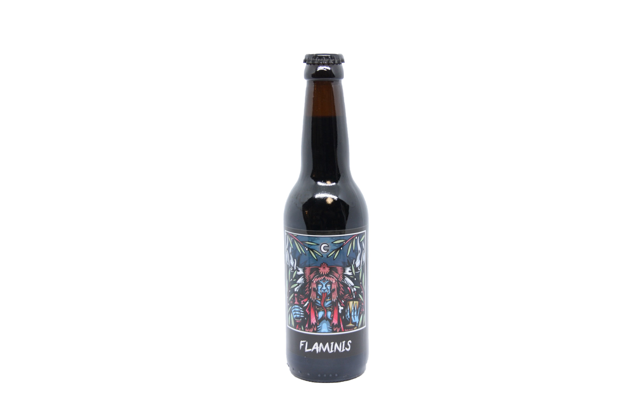 Bière FLAMINIS Stout - Brasserie BAKBUK