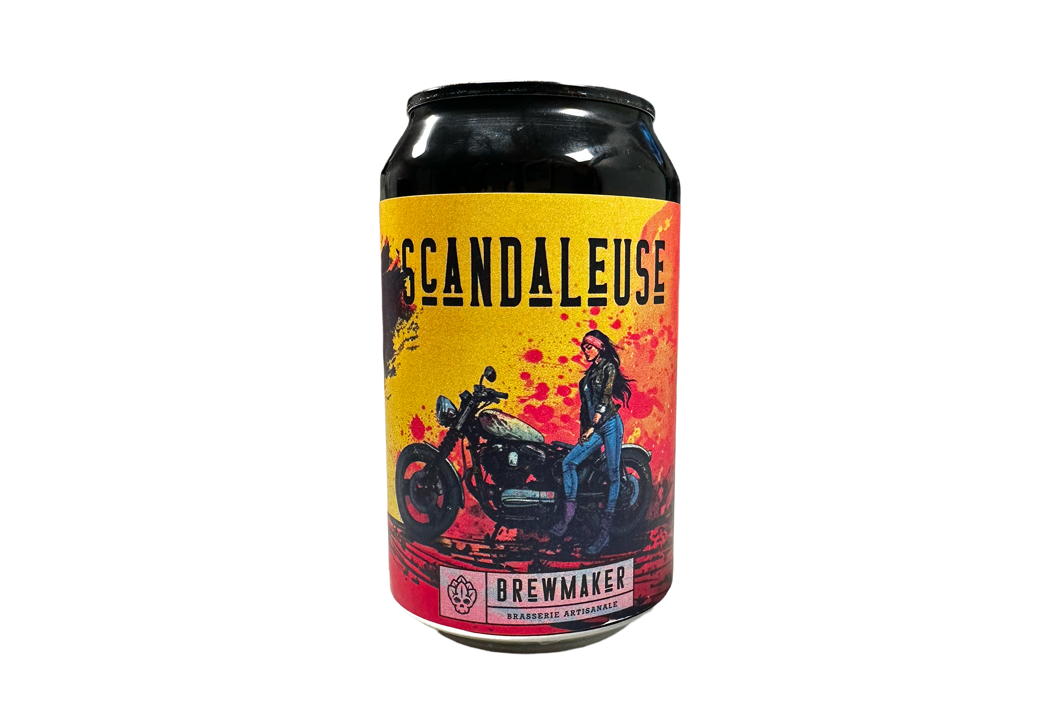 Bière Canette Ale Ambrée Scandaleuse 7% 33cl - Brewmaker
