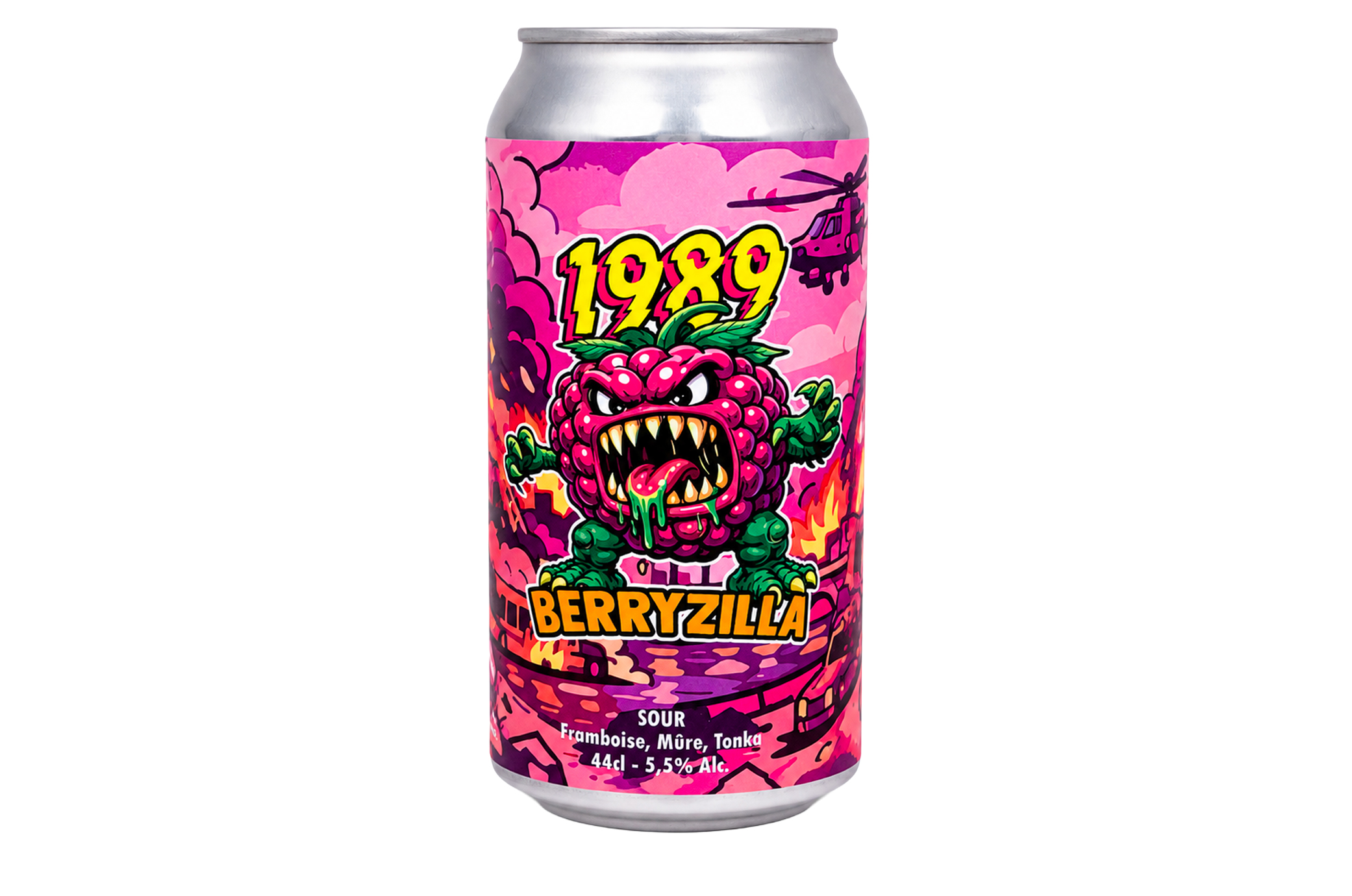 Bière Canette BERRYZILLA 44cl