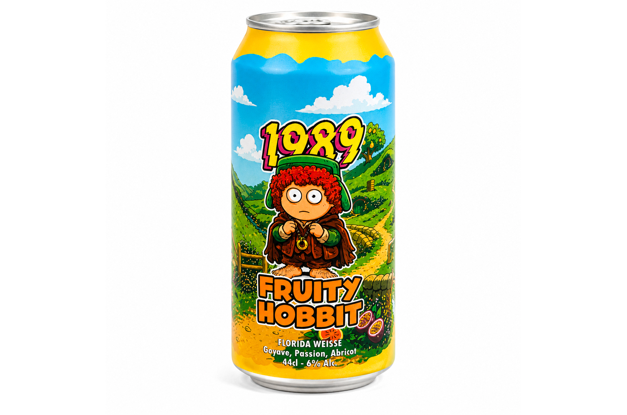 Bière Canette Fruity Hobbit 44 cl - 1989