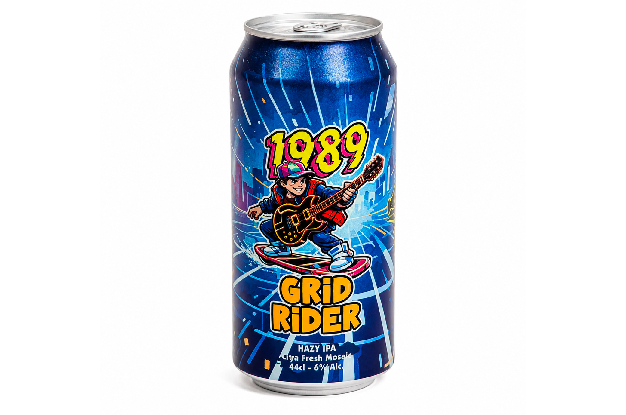 Bière Canette Grid Rider 44 cl - 1989