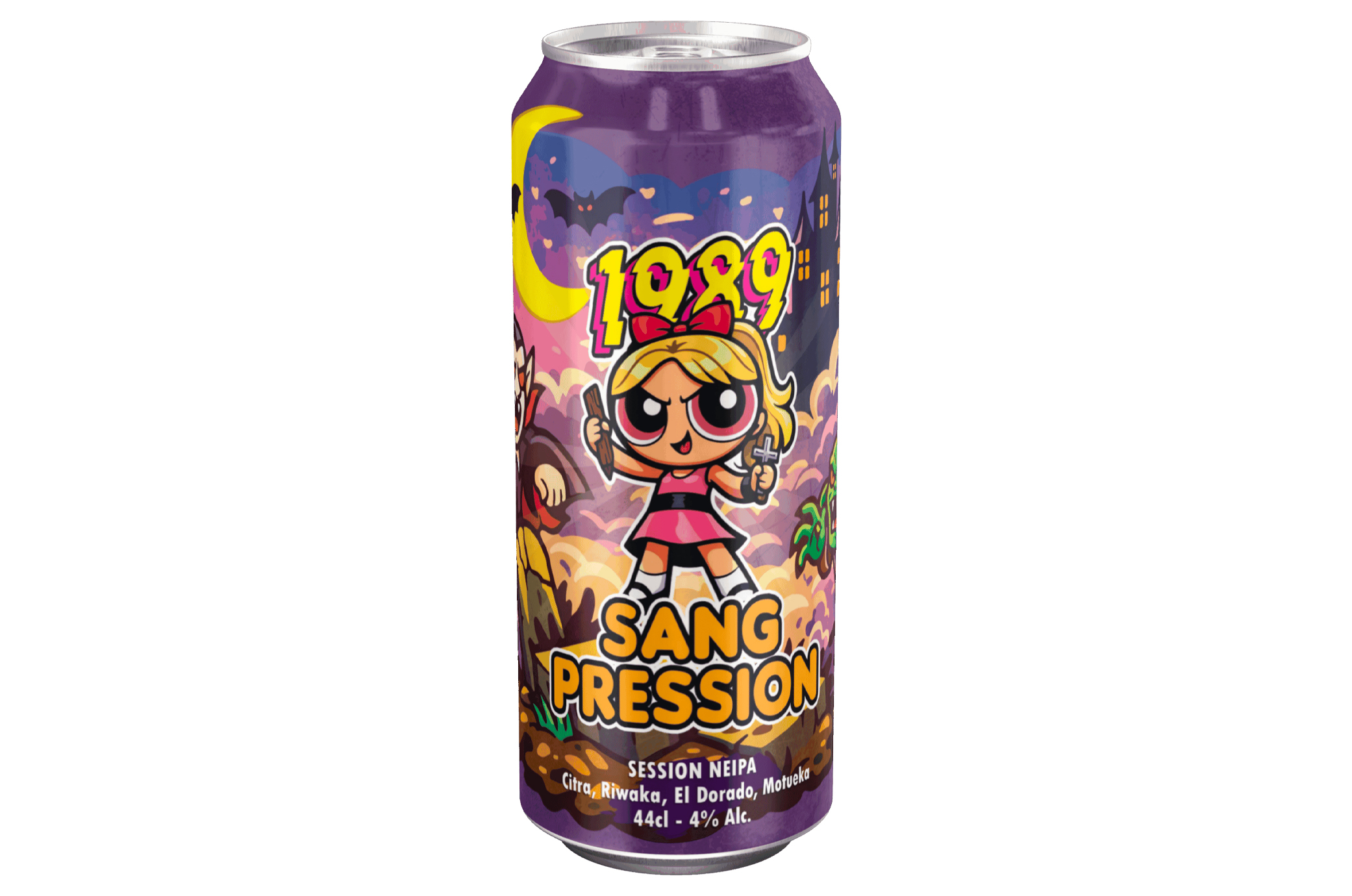 Bière canette SANG PRESSION 44cl