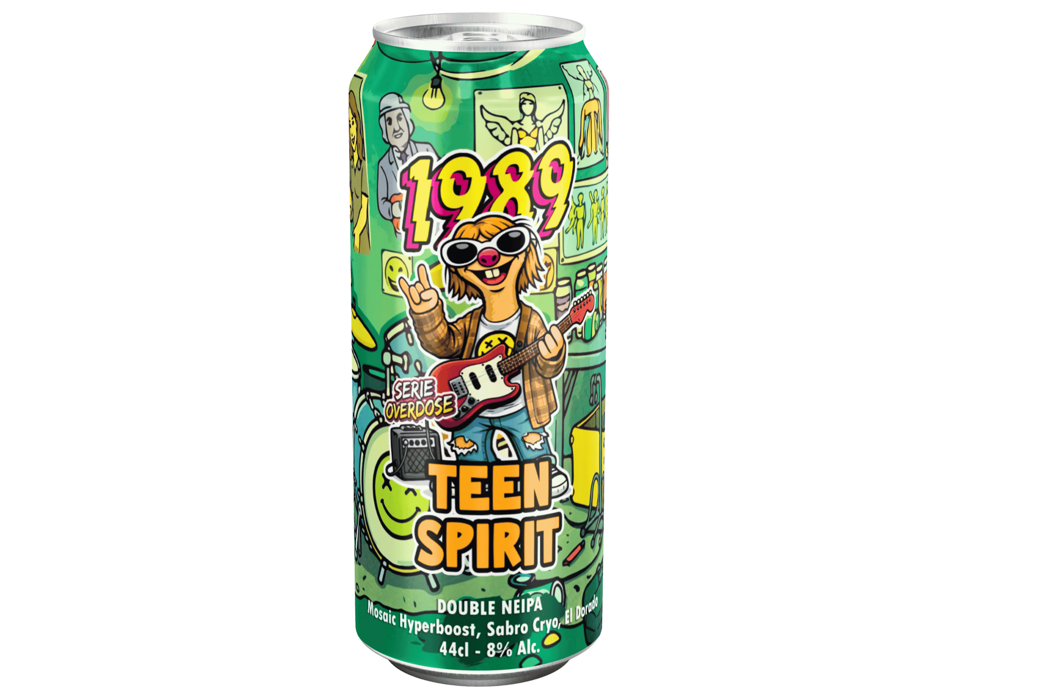 Bière Canette Teen Spirit - Série Overdose  44cl - 1989 brewing