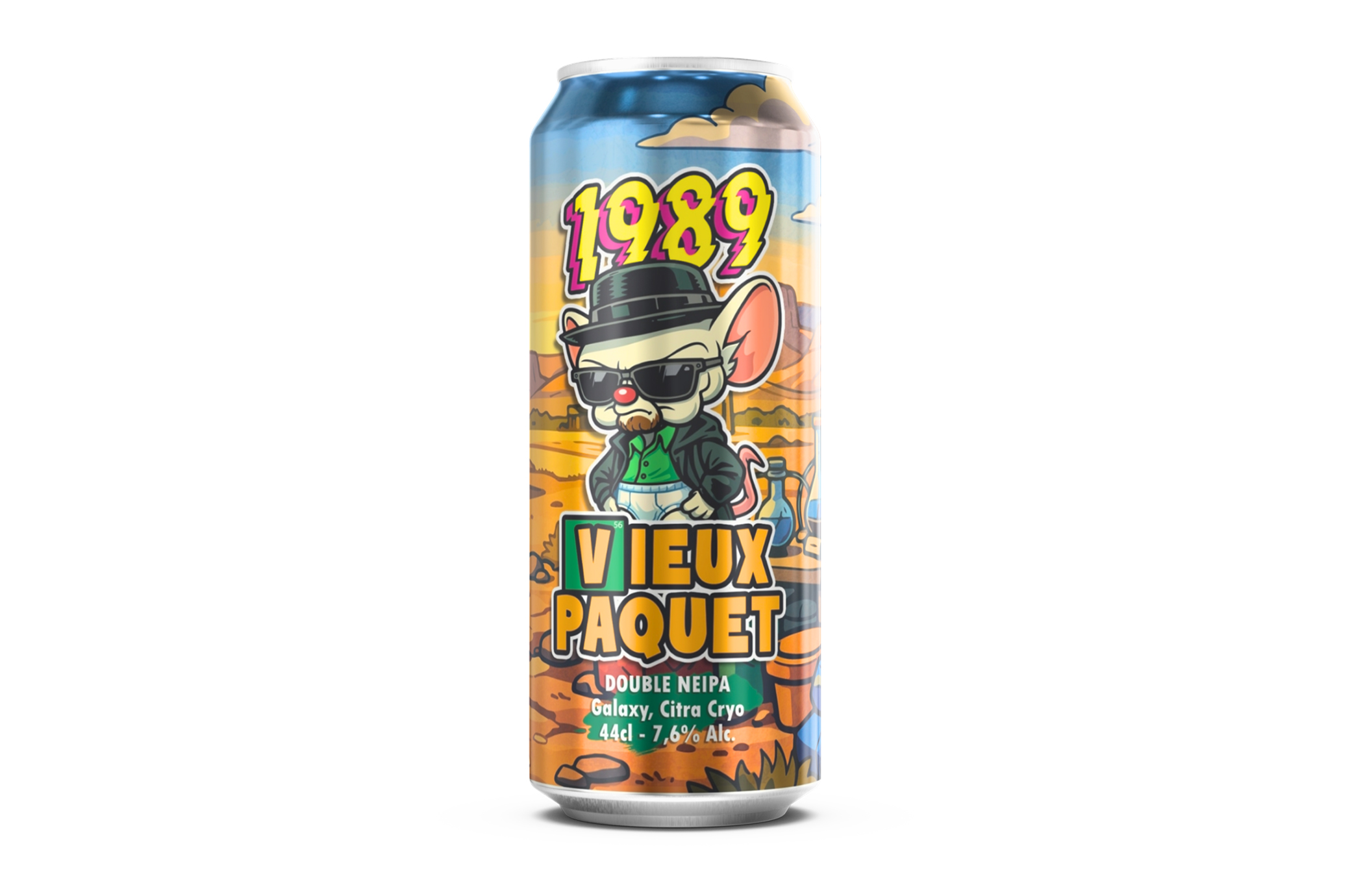 Bière canette VIEUX PAQUET 44cl