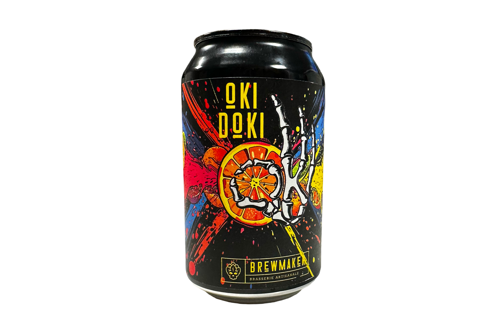 Bière Canette Witbier OKI DOKI 5% 33cl - Brewmaker