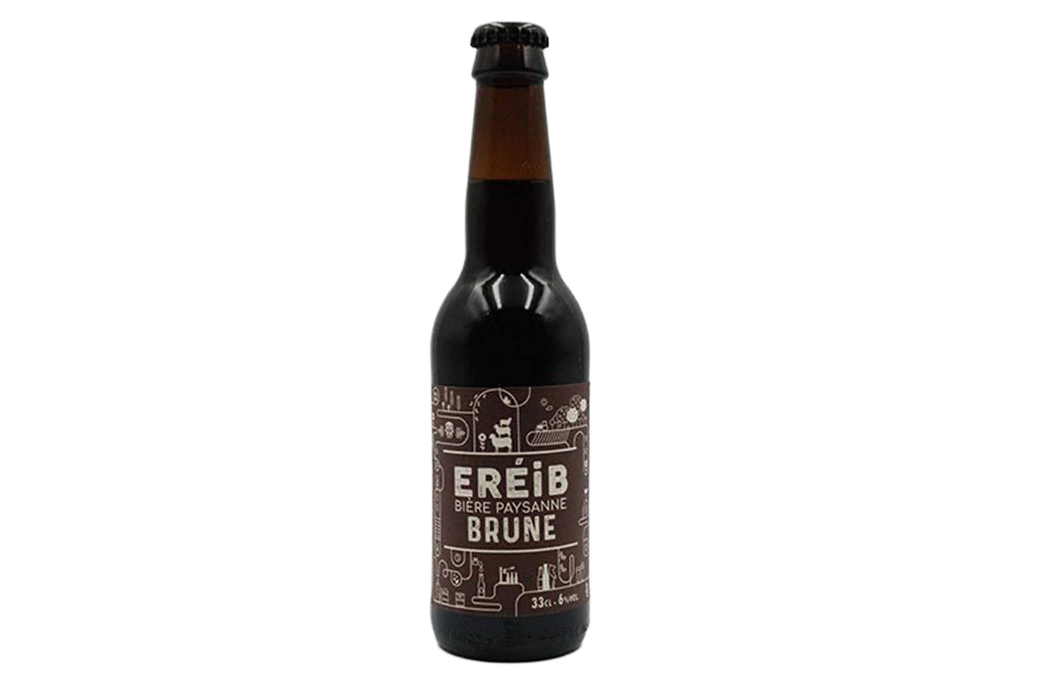Bière EREIB Brune 33cl