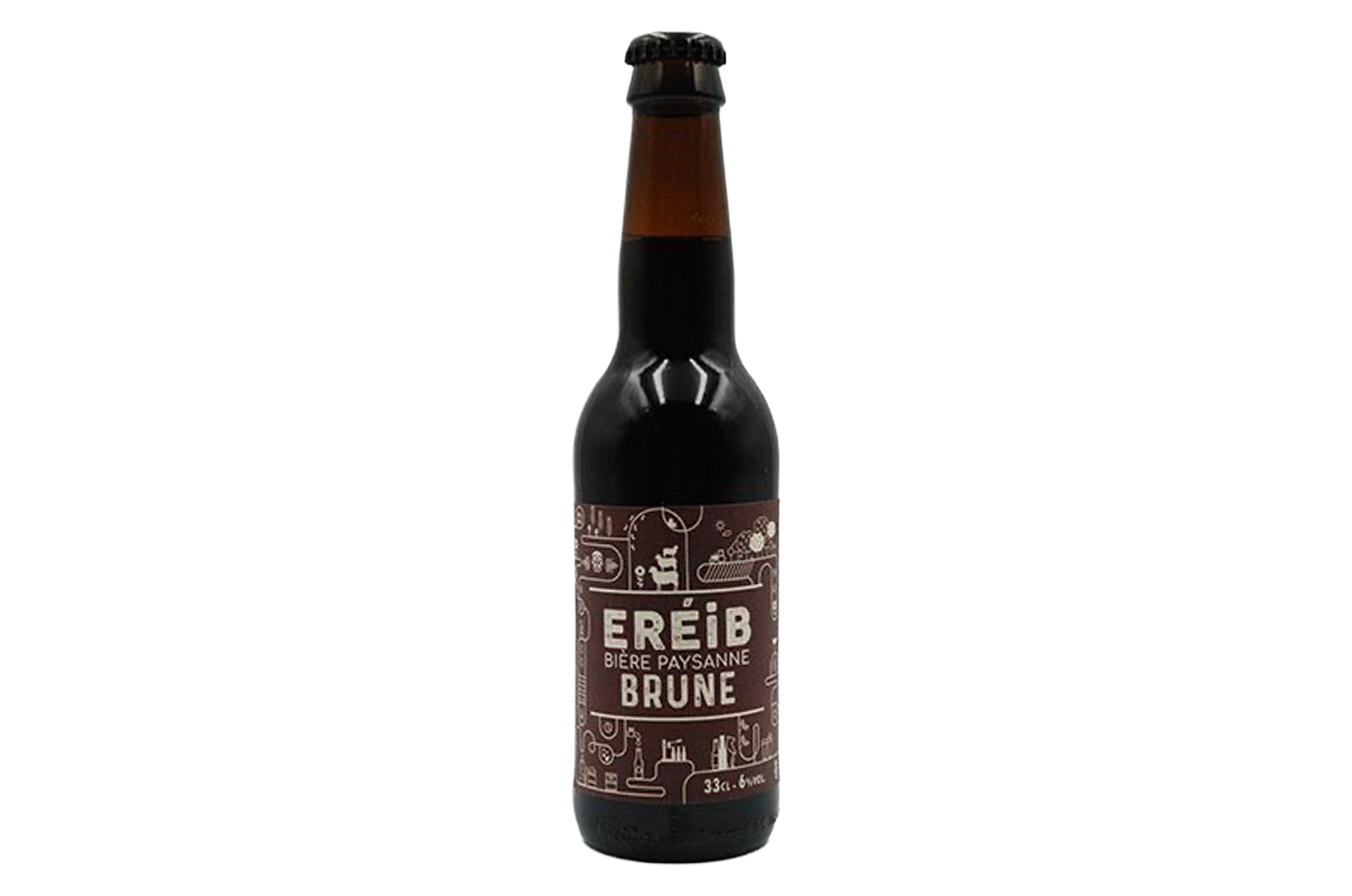 Bière EREIB Brune 33cl