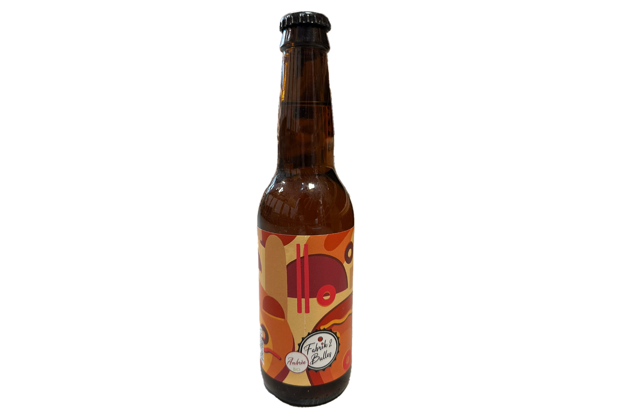 Bière Fabrik2bulles Ambrée BIO