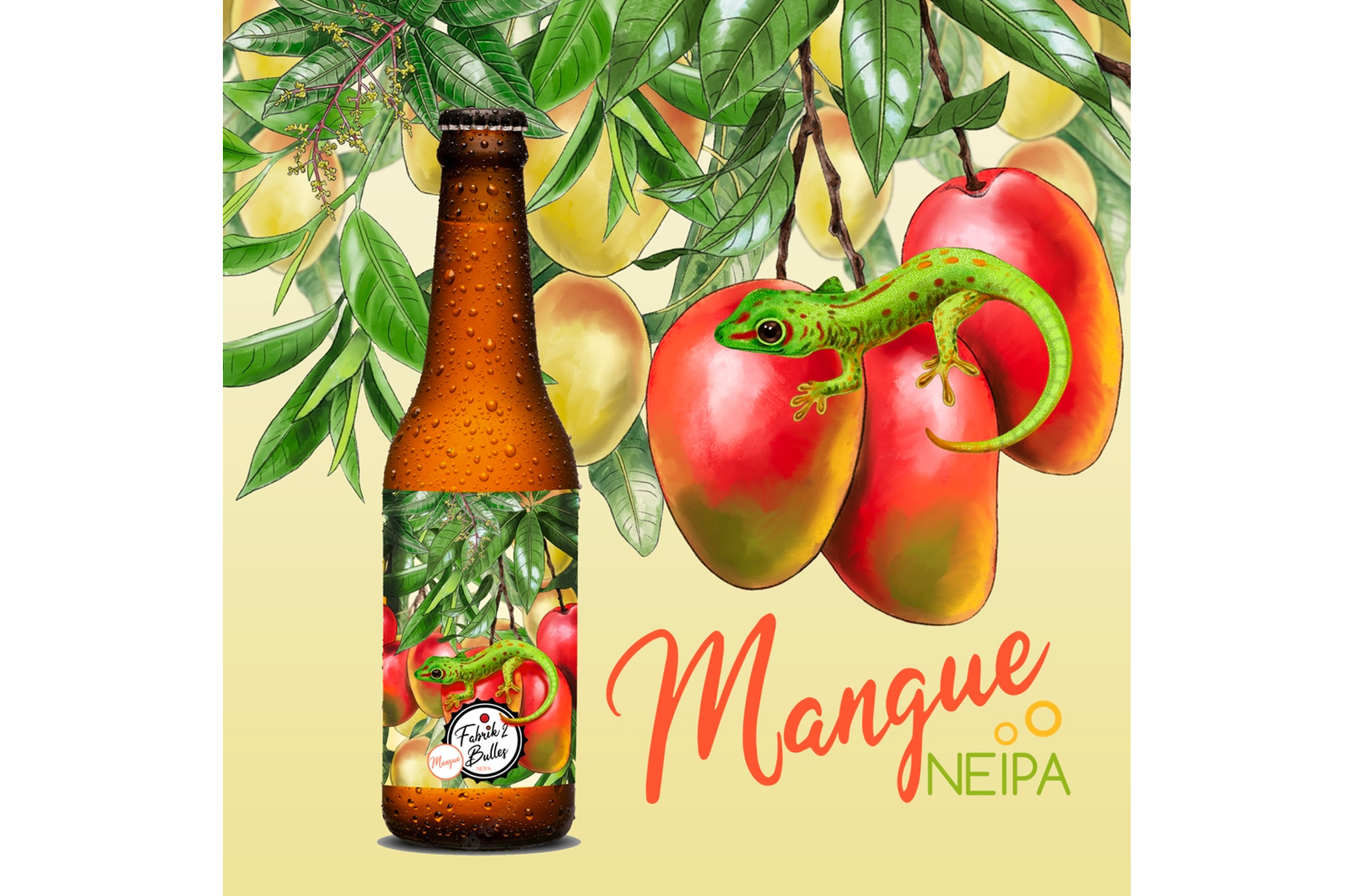 Bière Fabrik2bulles NEIPA - Mangue