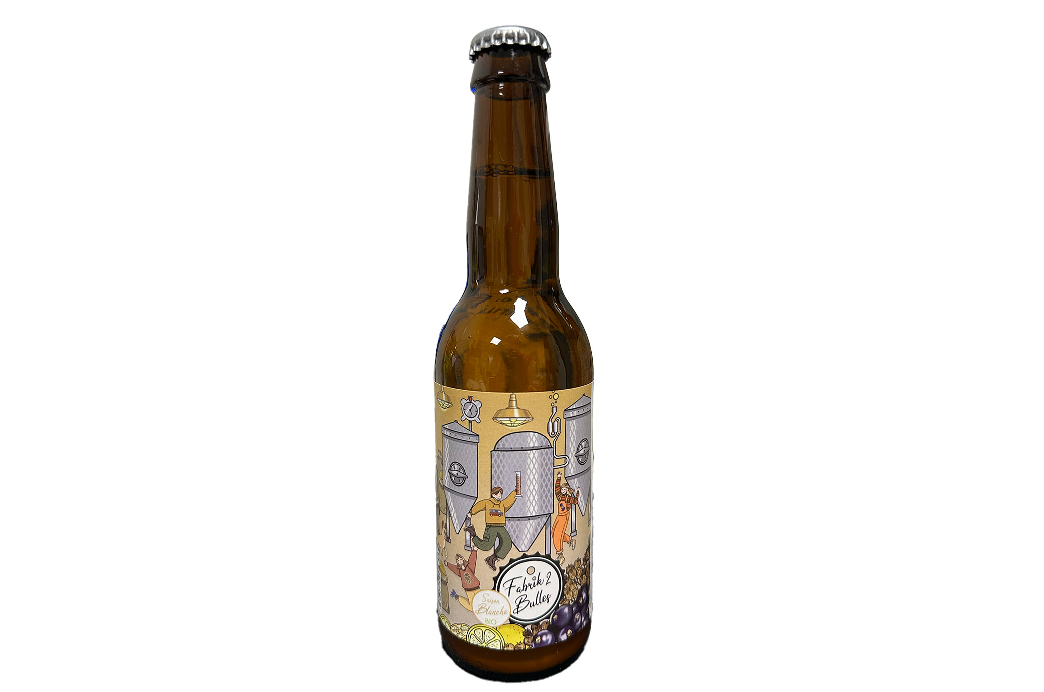 Bière Fabrik2bulles SAISON BLANCHE BIO