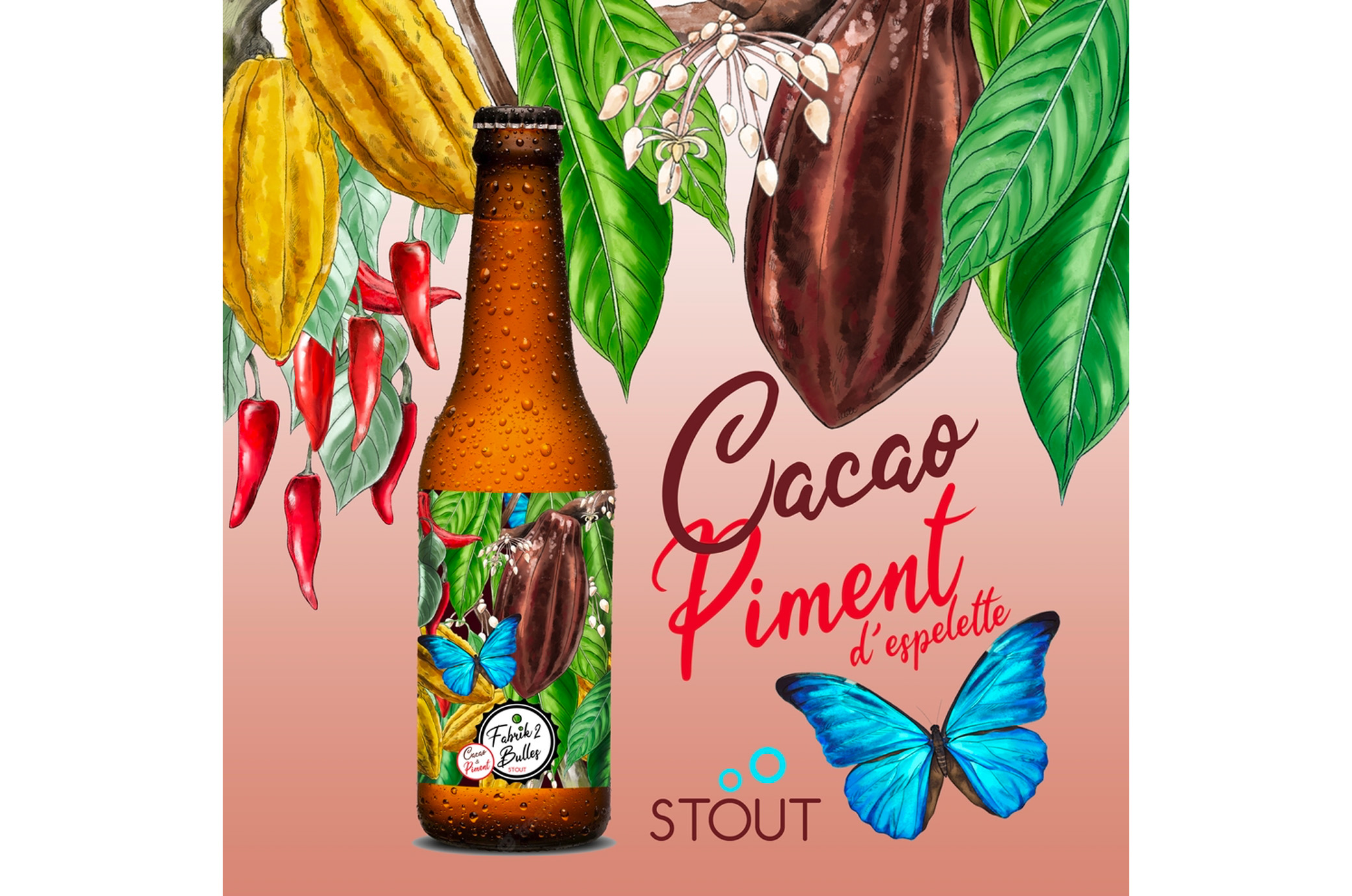 Bière Fabrik2bulles STOUT - Cacao & Piment