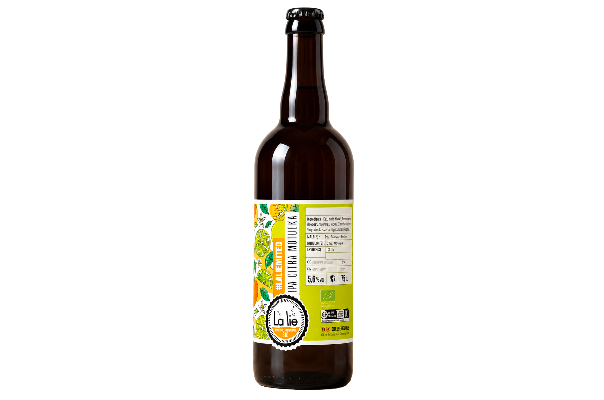 Bière IPA Citra Motueka – Brasserie La Lie