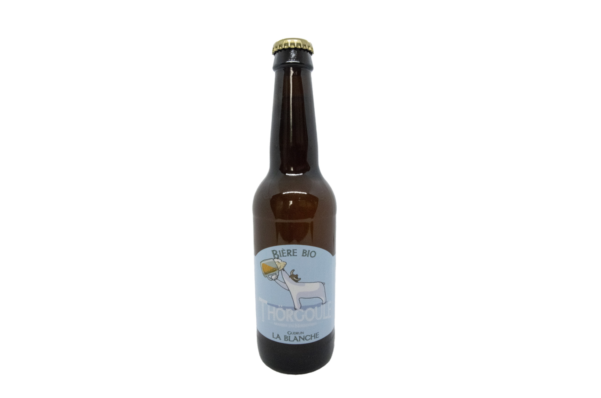 Bière Thörgoule Gudrun – La Blanche 33 cl