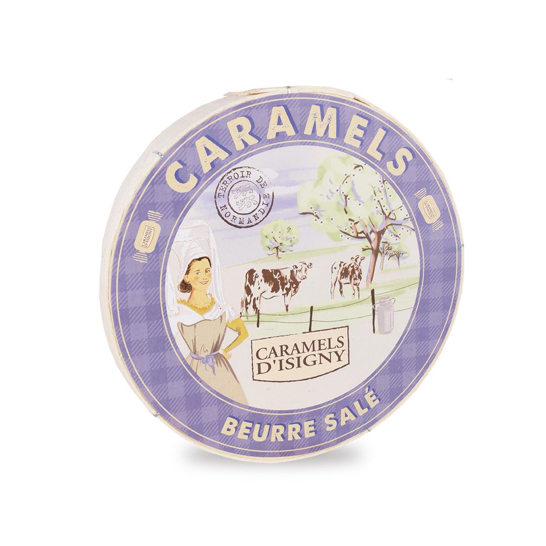 BOÎTE BOIS CARAMELS BEURRE SALE