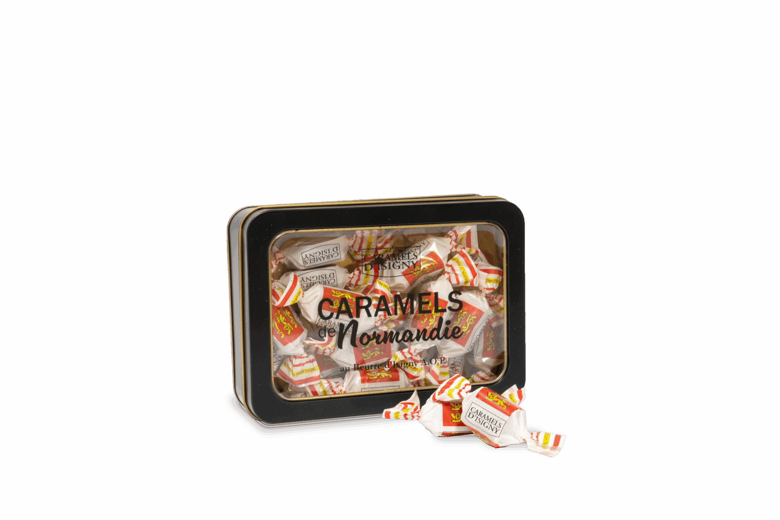 Boîte Métal Caramels Goût Tatin 150g – Caramels d'Isigny