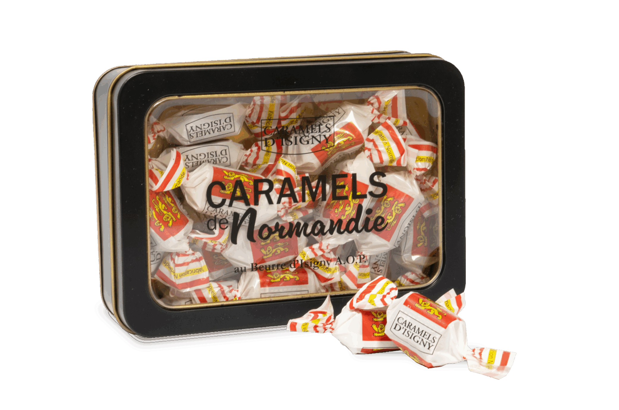 Boîte Métal Caramels Goût Tatin 150g – Caramels d'Isigny