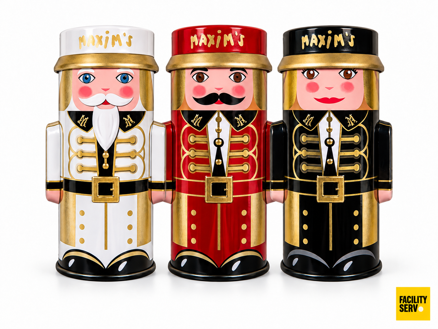 Boîte métal Mini groom Casse-Noisette rouge et doré – Maxim’s de Paris – 26 g