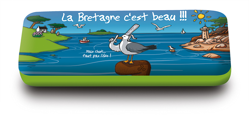 Boîtier Lunettes "Chut"