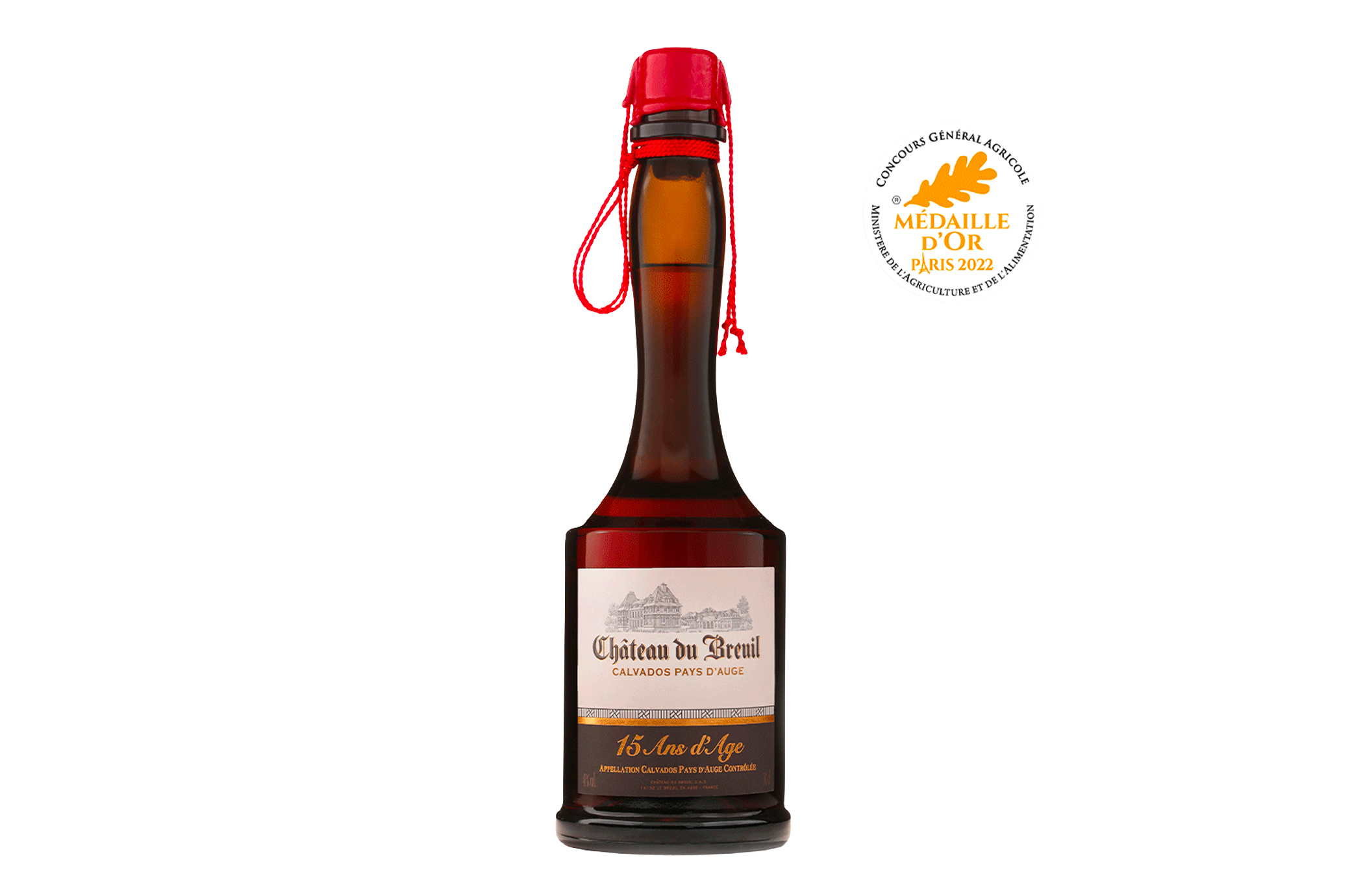 Calvados 15 ans d’âge  70cl – Château du Breuil