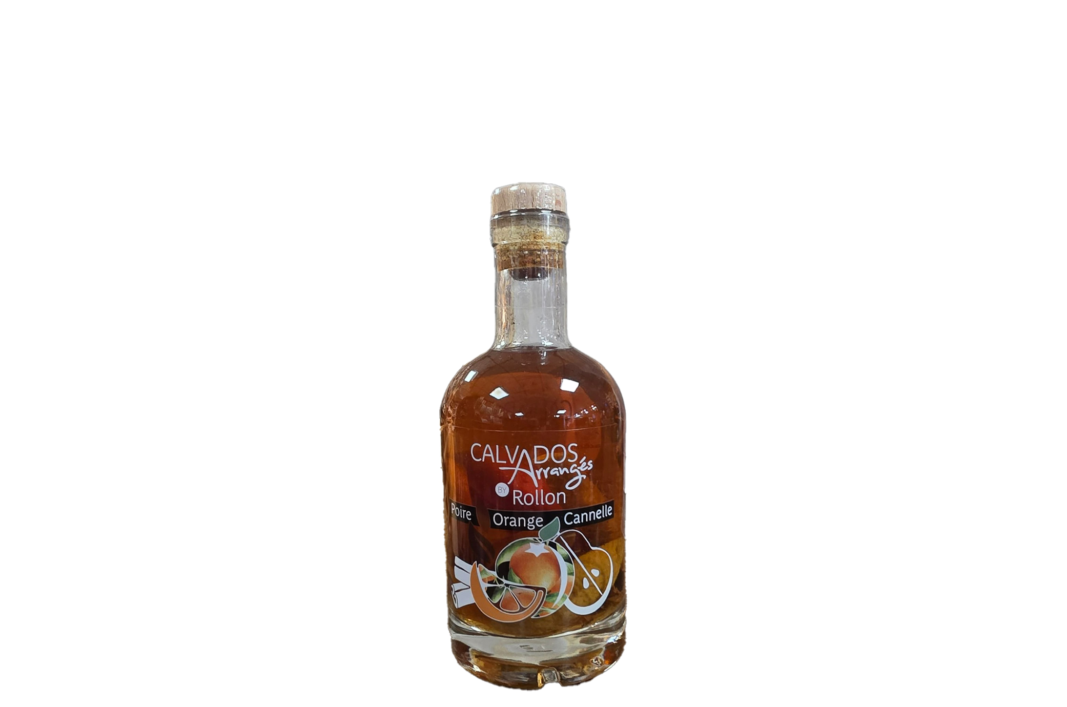 Calvados arrangé Poire orange cannelle 35cl