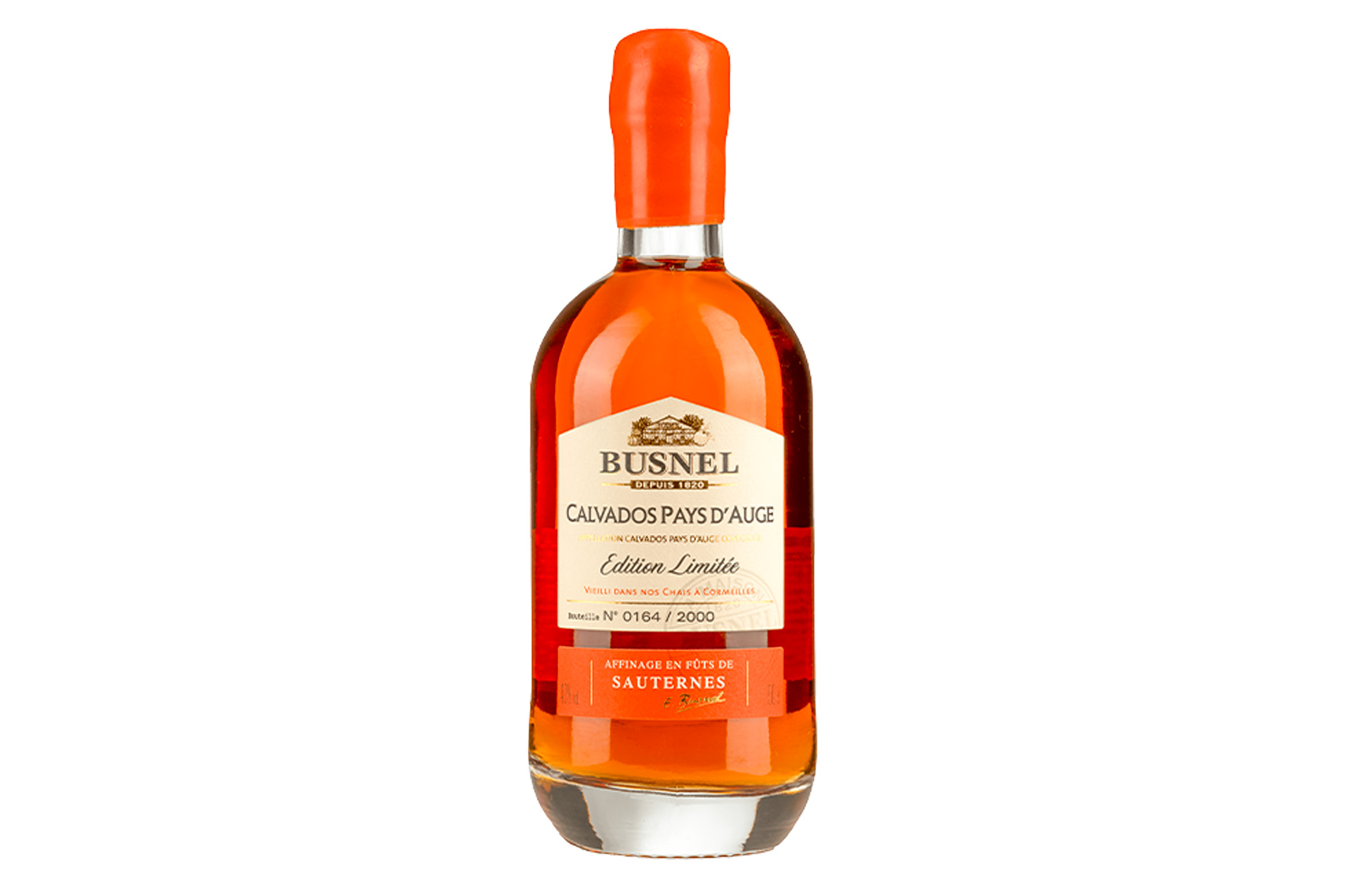 Calvados Pays d'Auge BUSNEL affiné en fûts de Porto 50cl