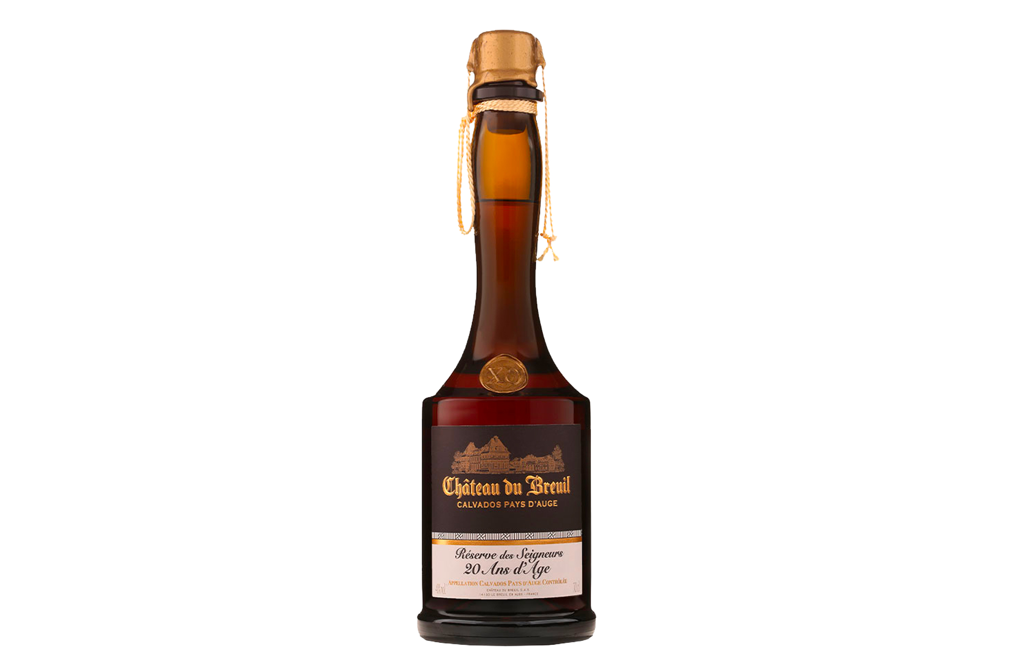 Calvados Réserve des Seigneurs XO – 20 ans d’âge 70 cl – Château du Breuil