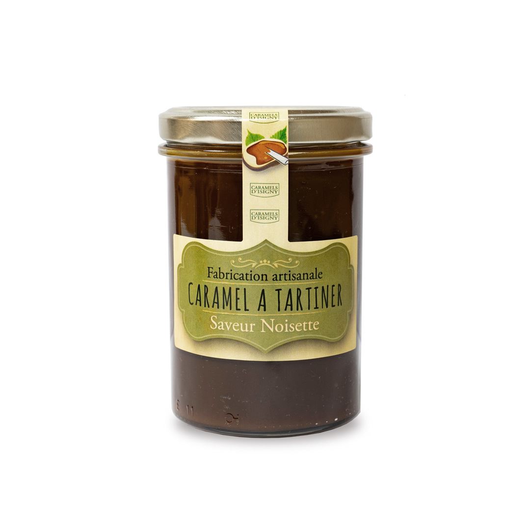 Caramel à Tartiner Saveur Noisette – Caramels d'Isigny – 250 g