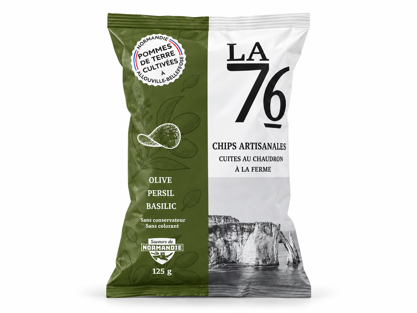 Chips - La 76 125g Olive Persil Basilic