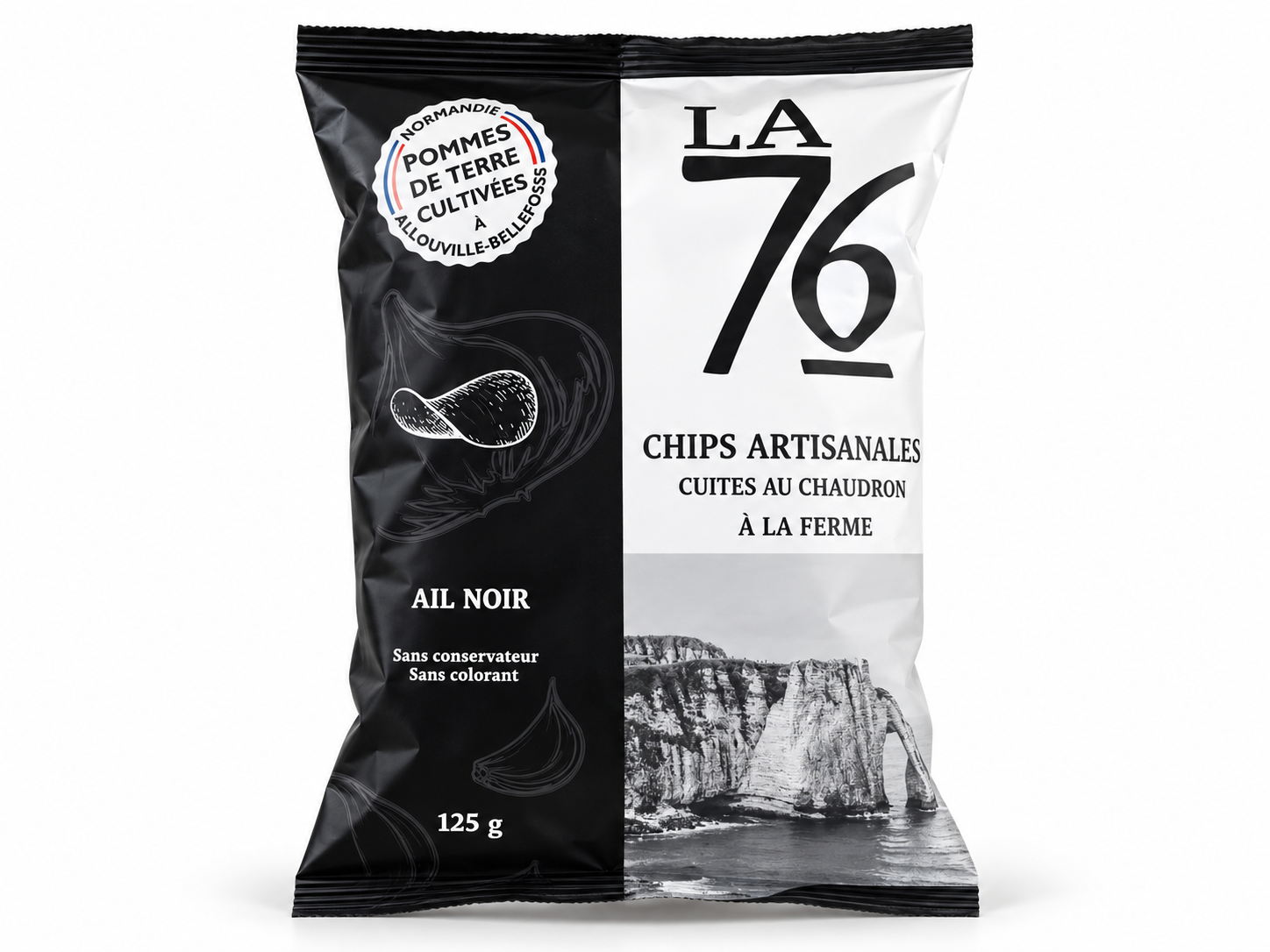 Chips LA 76 – Ail Noir – 125 g