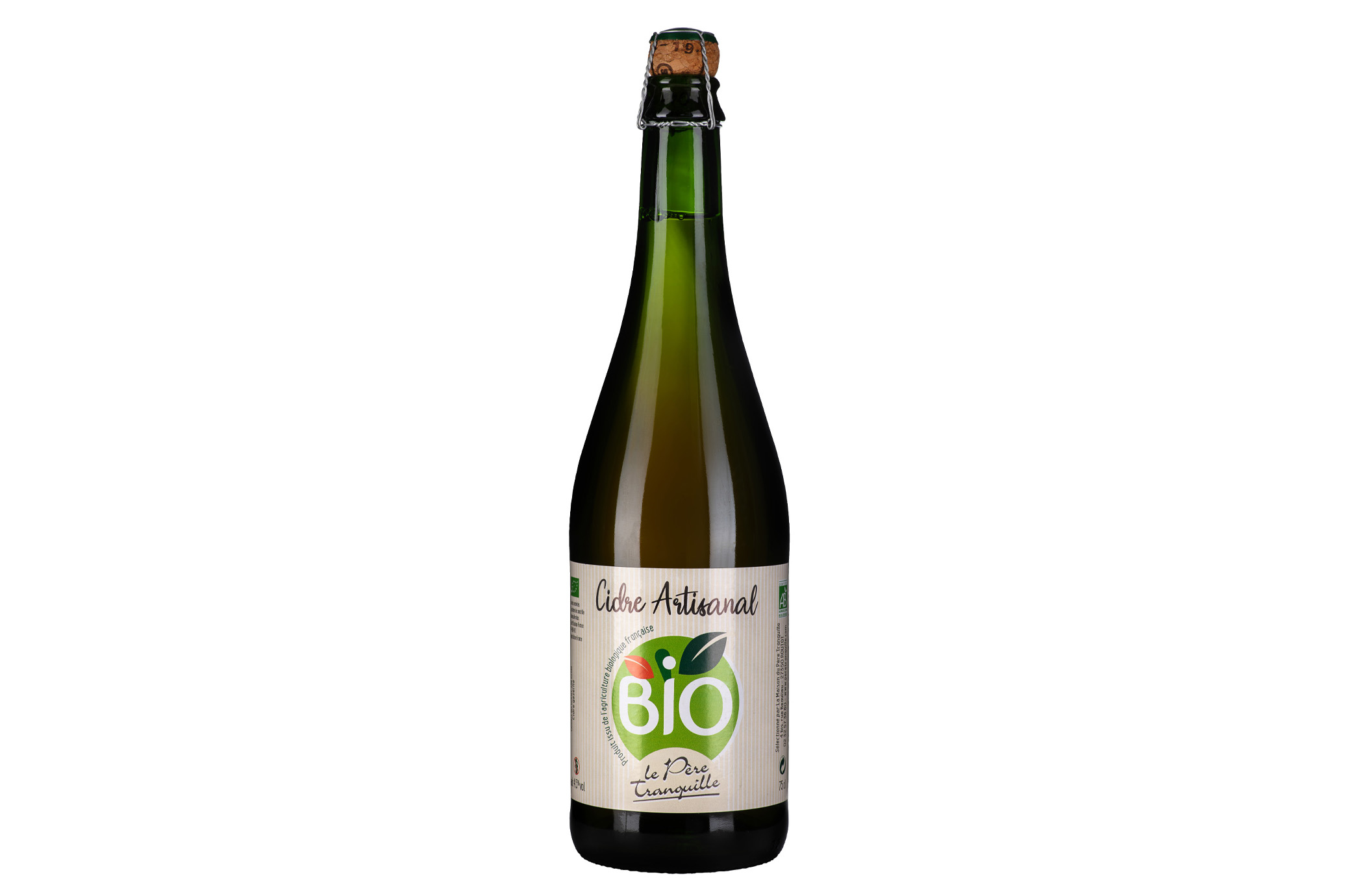 Cidre Artisanal BIO Le Père Tranquille 75cl
