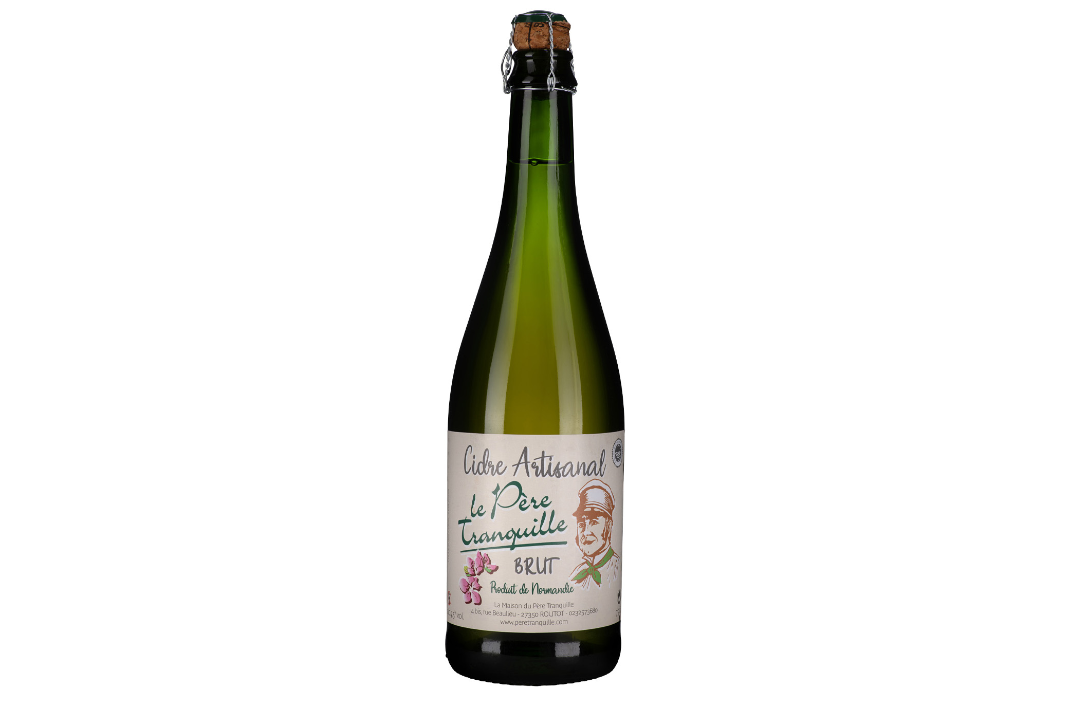 Cidre Artisanal Le Père Tranquille brut 75cl