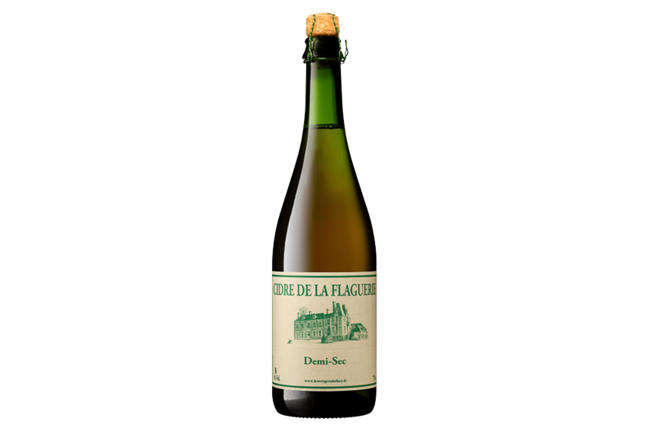 Cidre demi-sec de la Flaguerie 75cl - LES VERGERS DE DUCY (14150)