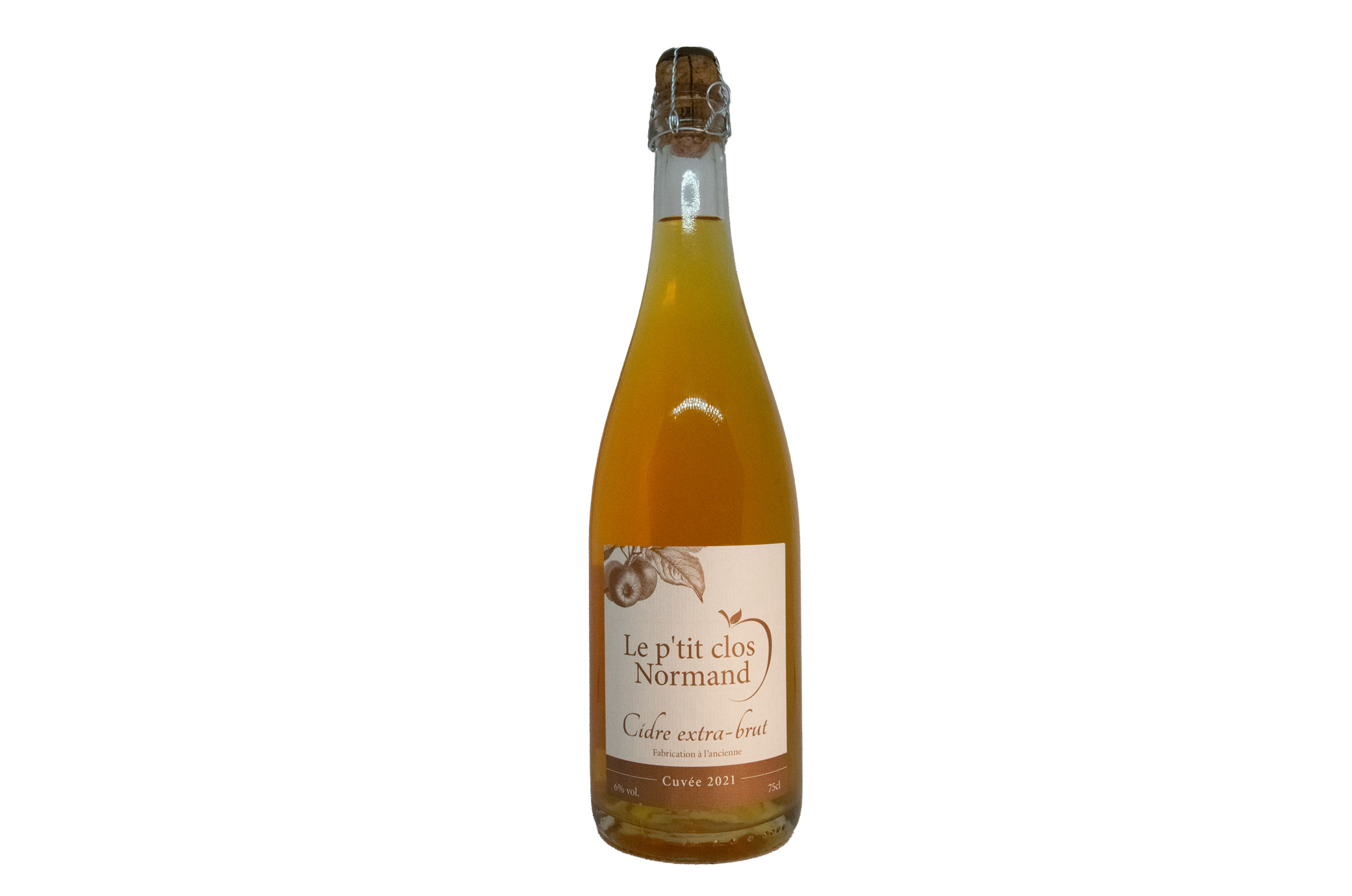 Cidre Extra Brut 75cl - LE PTIT CLOS NORMAND (76490)