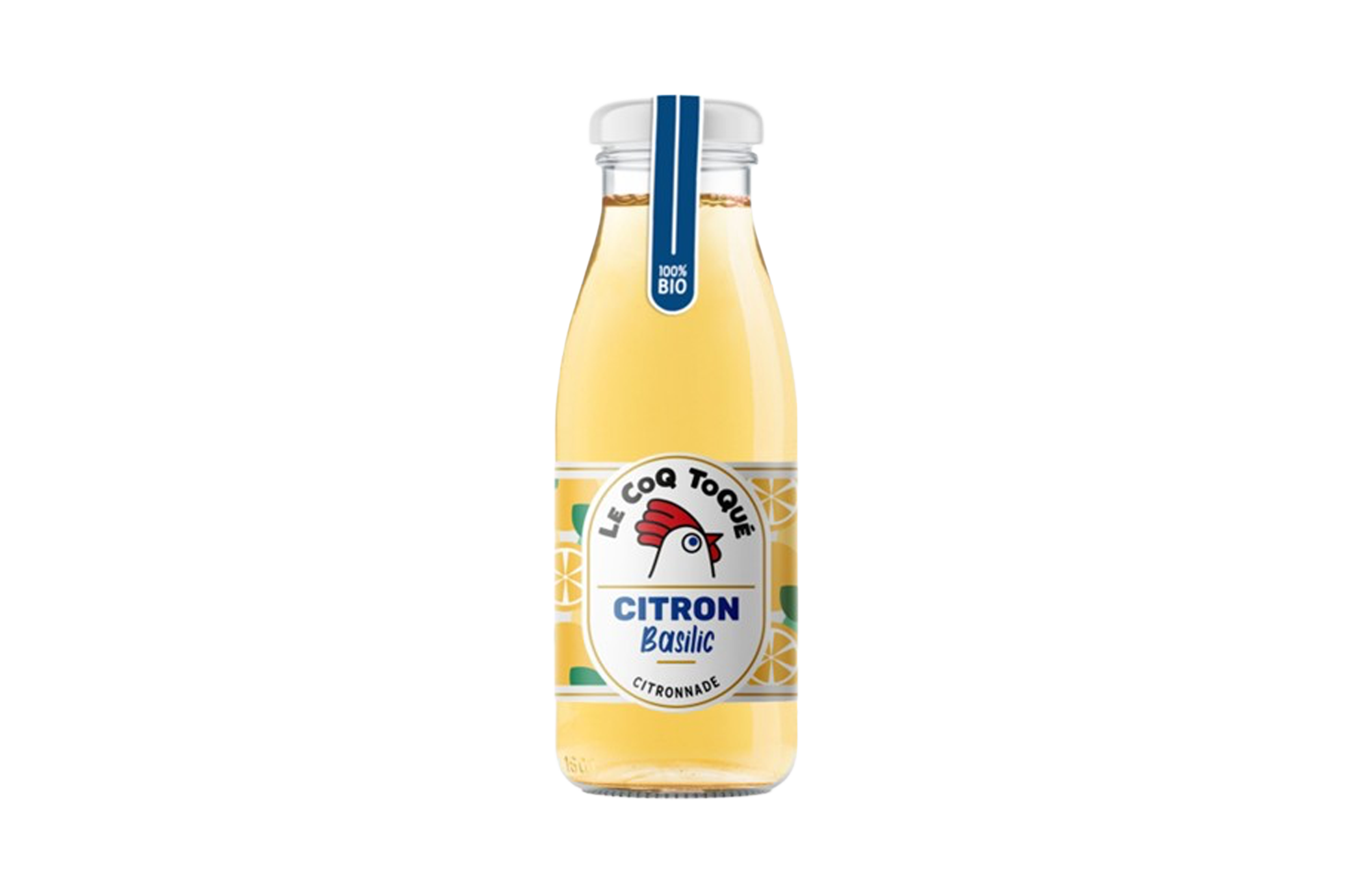 Citronnade Infusée au Basilic Frais Bio – Le Coq Toqué ! – 25 cl