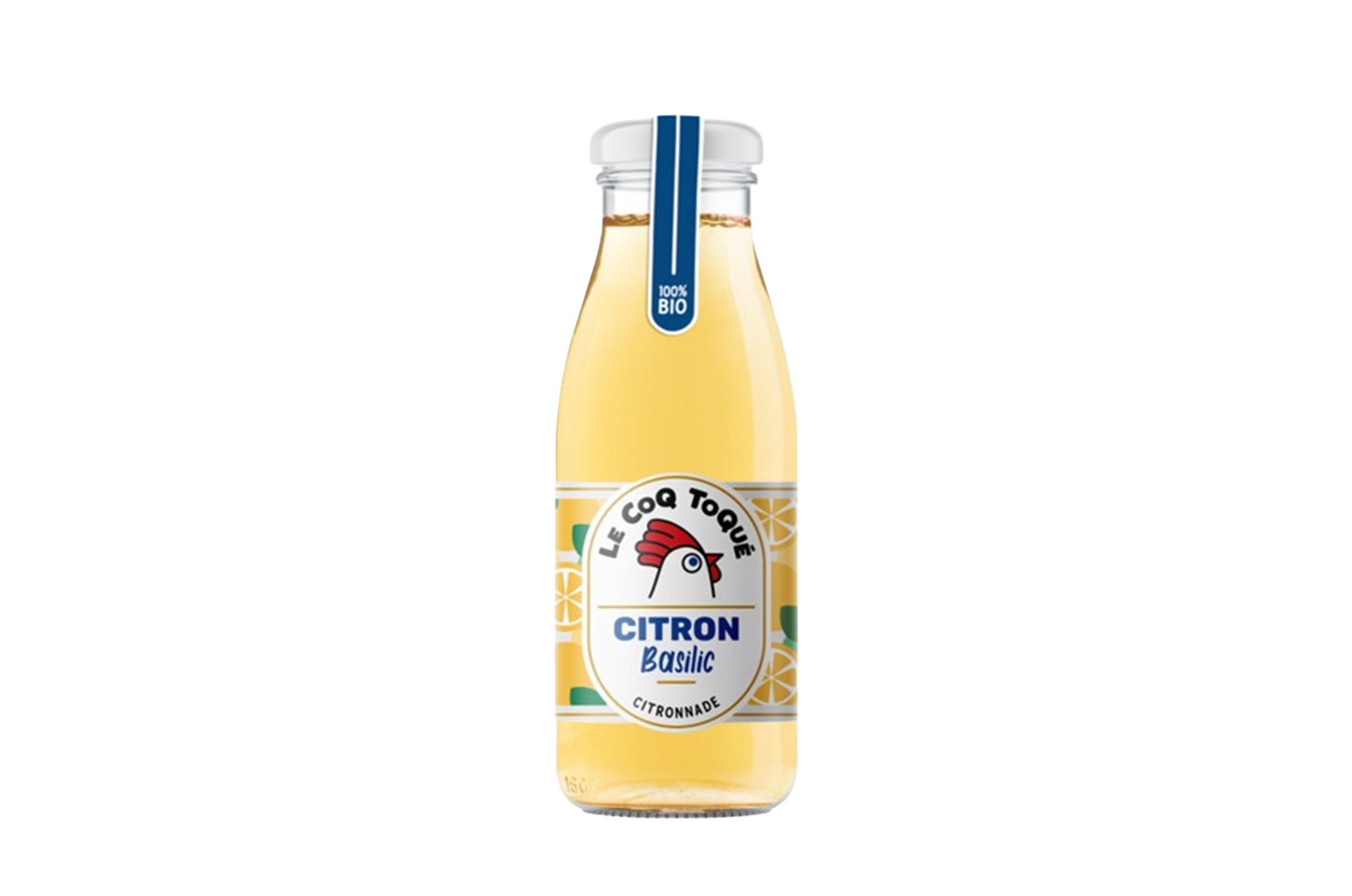 Citronnade Infusée au Basilic Frais Bio – Le Coq Toqué ! – 25 cl