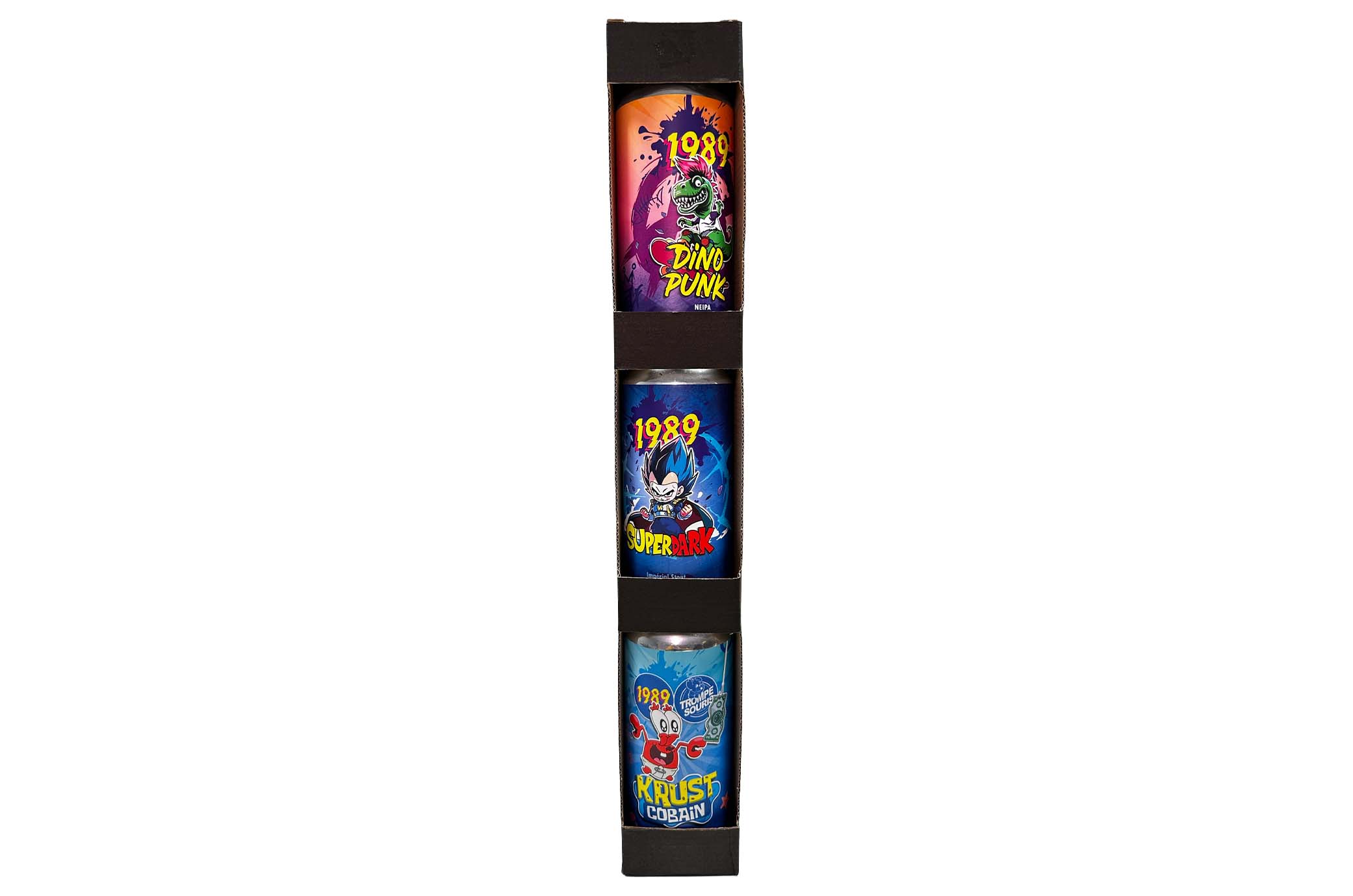 Coffret  Bières "Retour en 1989" 3x44cl