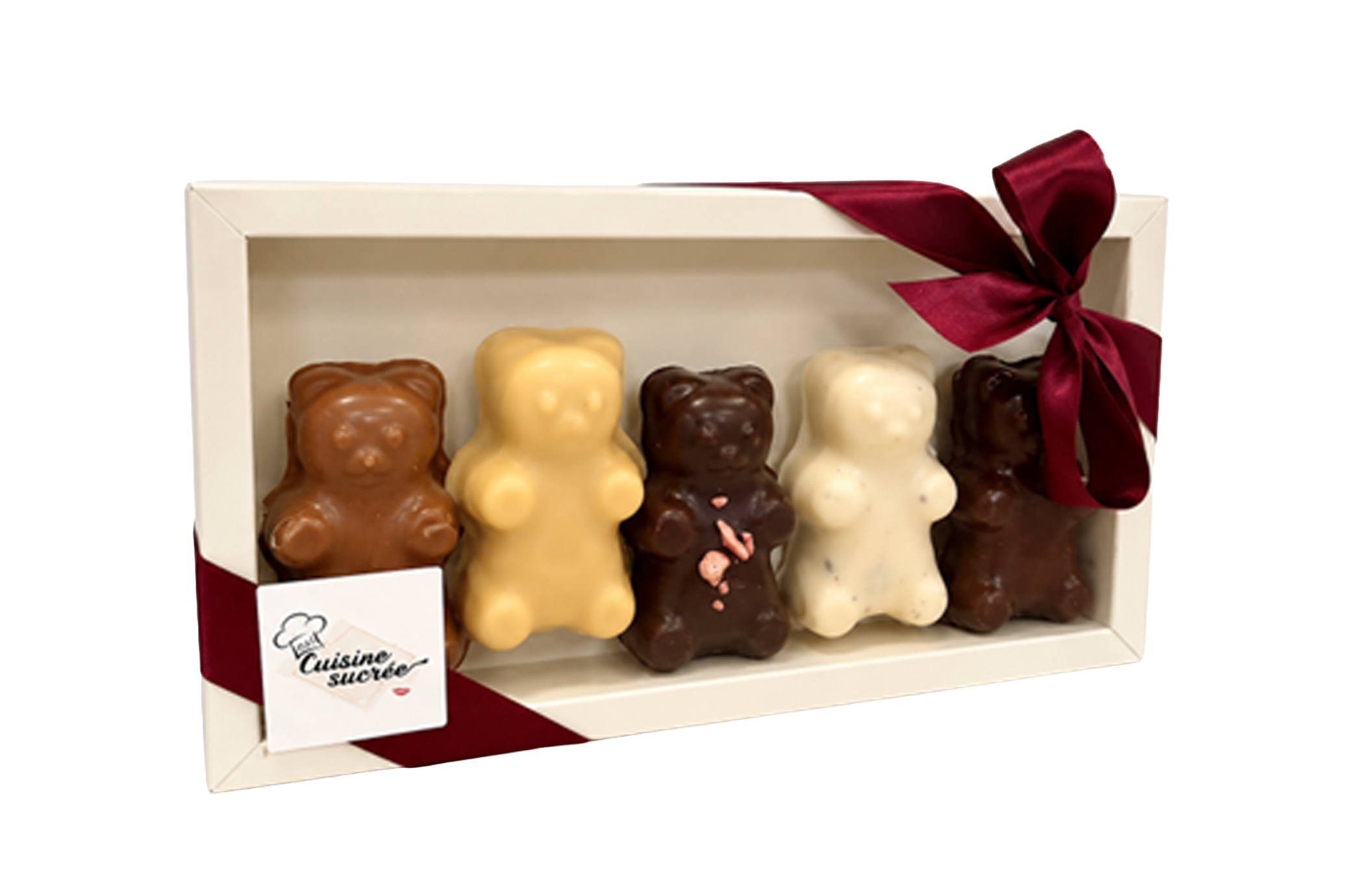 Coffret Oursons XL – Assortiment de 5 parfums - CUISINE SUCREE
