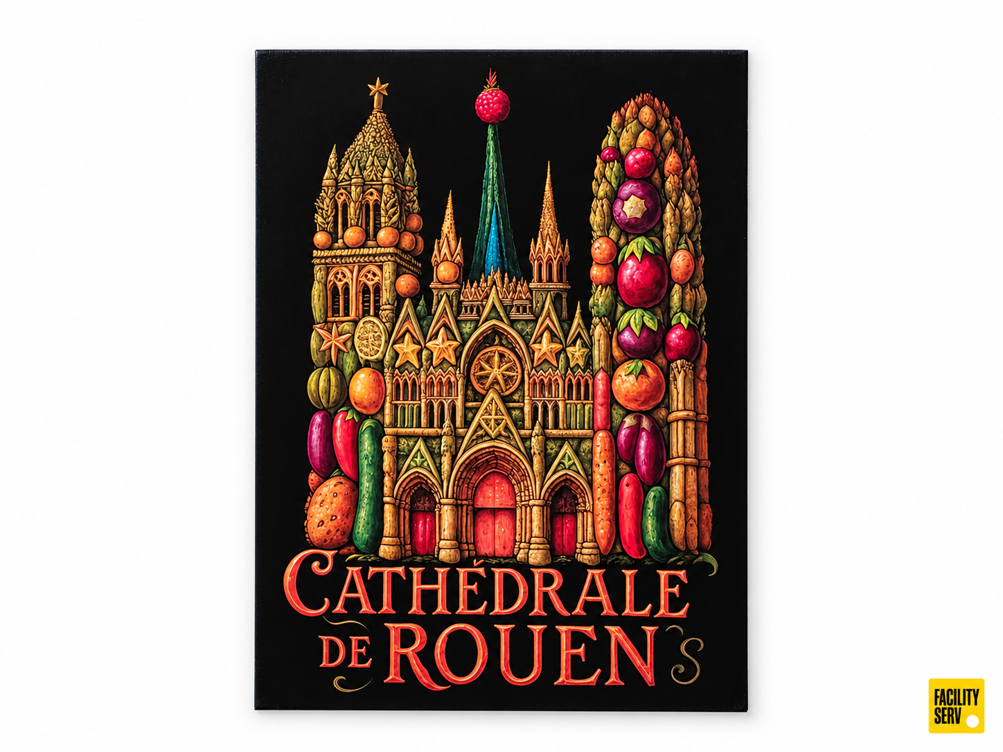 Collection de cartes postales « La Normandie » — Collection Arcimboldo — Cathédrale