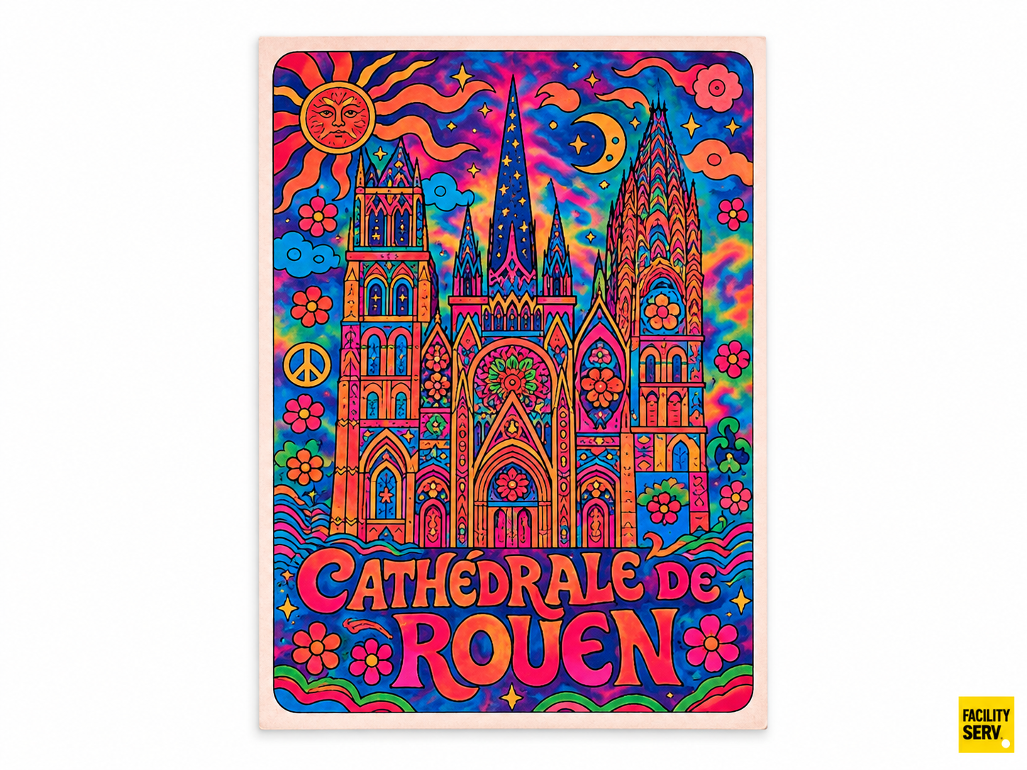 Collection de cartes postales « La Normandie » — Collection Hippie — Cathédrale