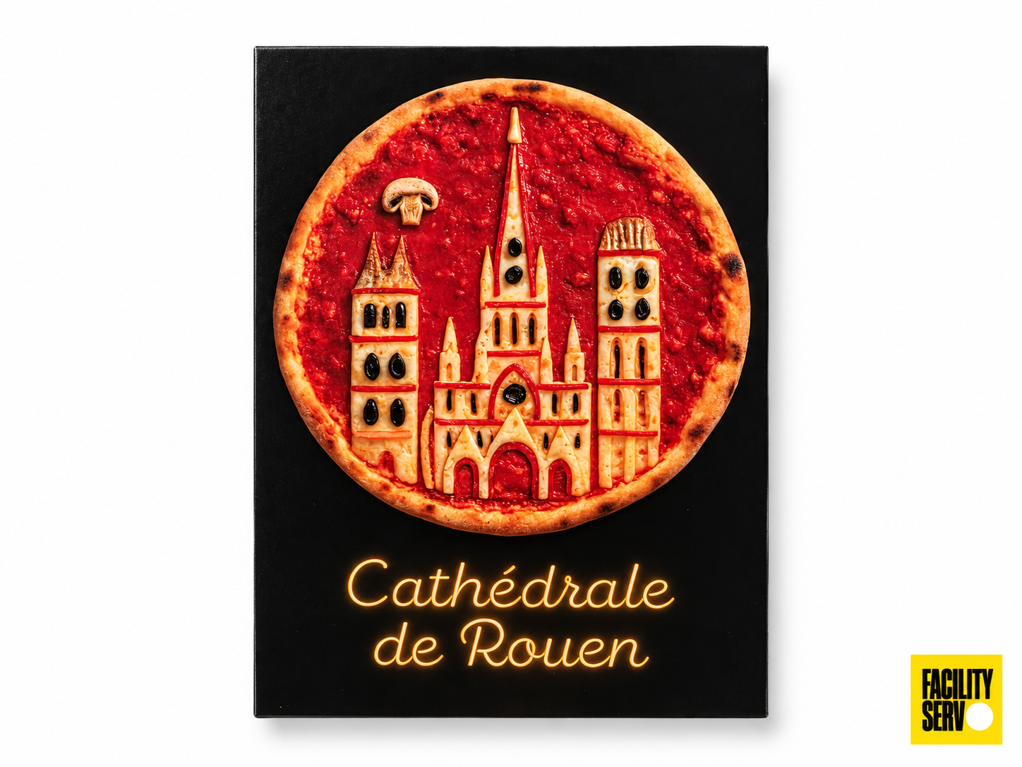 Collection de cartes postales « La Normandie » — Collection Pizza — Cathédrale