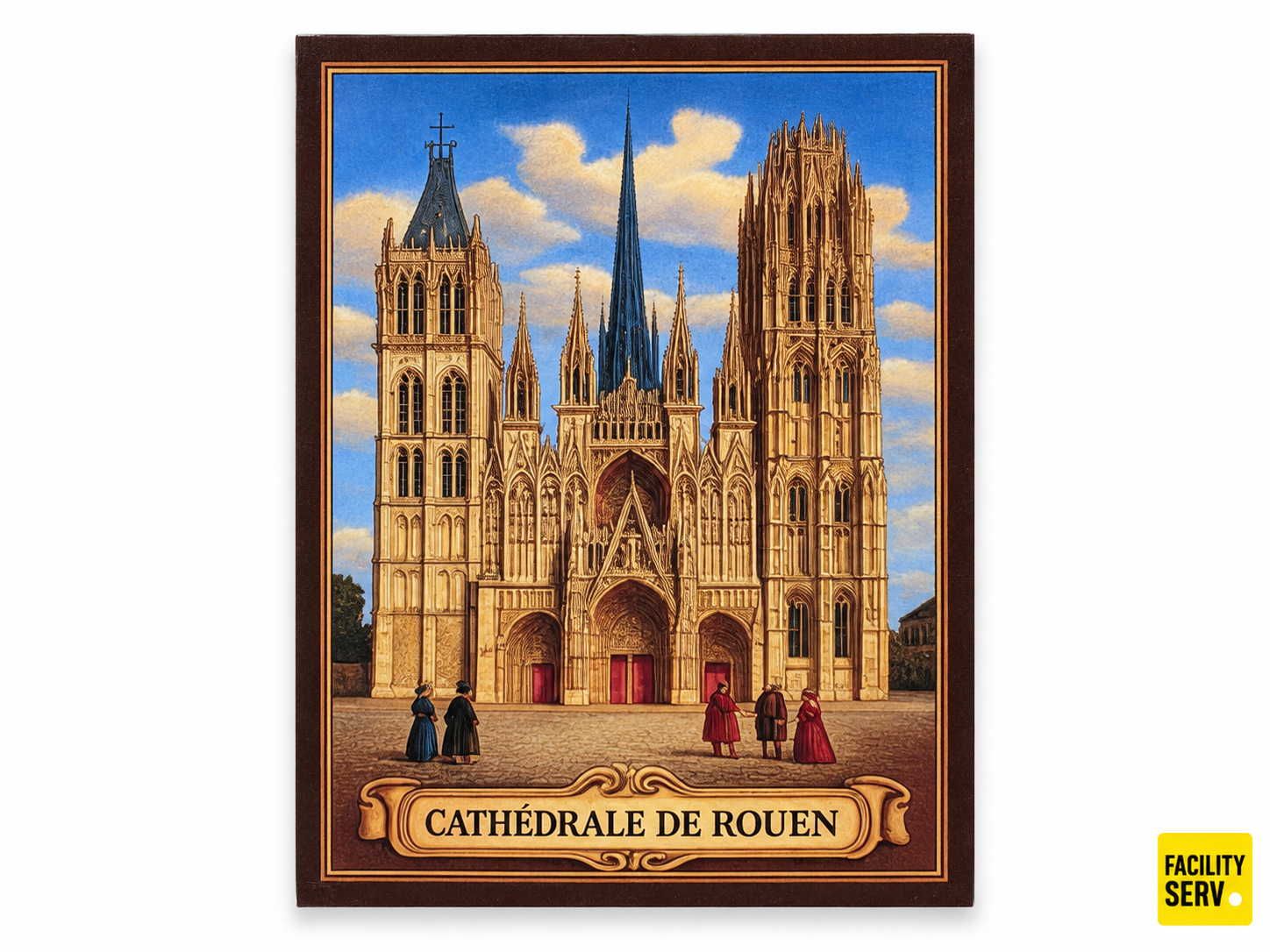 Collection de cartes postales « La Normandie » — Collection Renaissance — Cathédrale