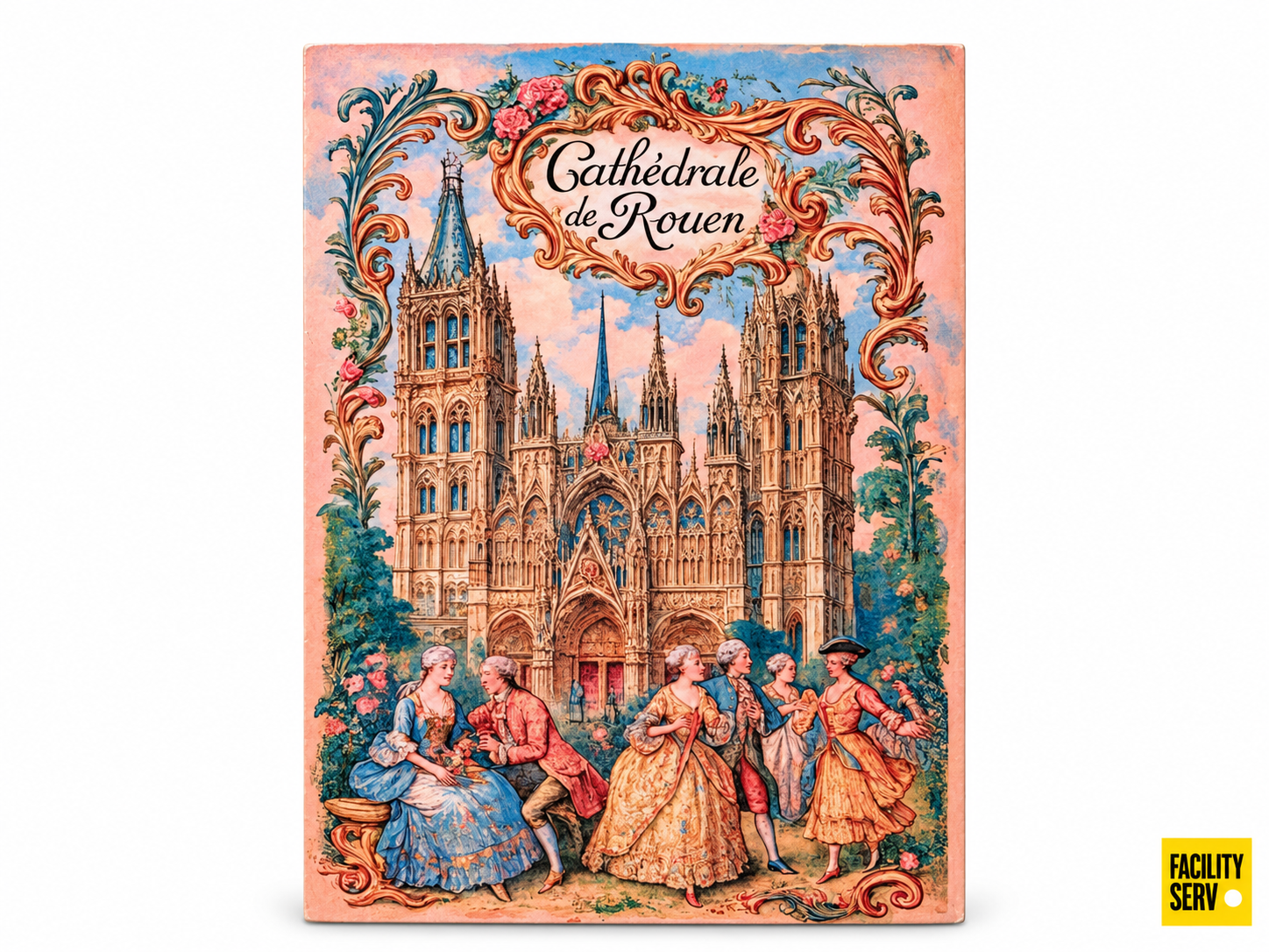 Collection de cartes postales « La Normandie » — Collection Rococo — Cathédrale