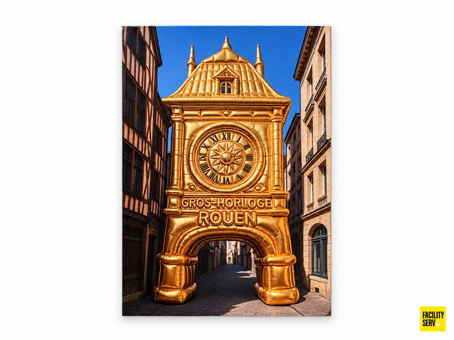 Collection de cartes postales « La Normandie » — Collection Structure gonflable — Gros-Horloge