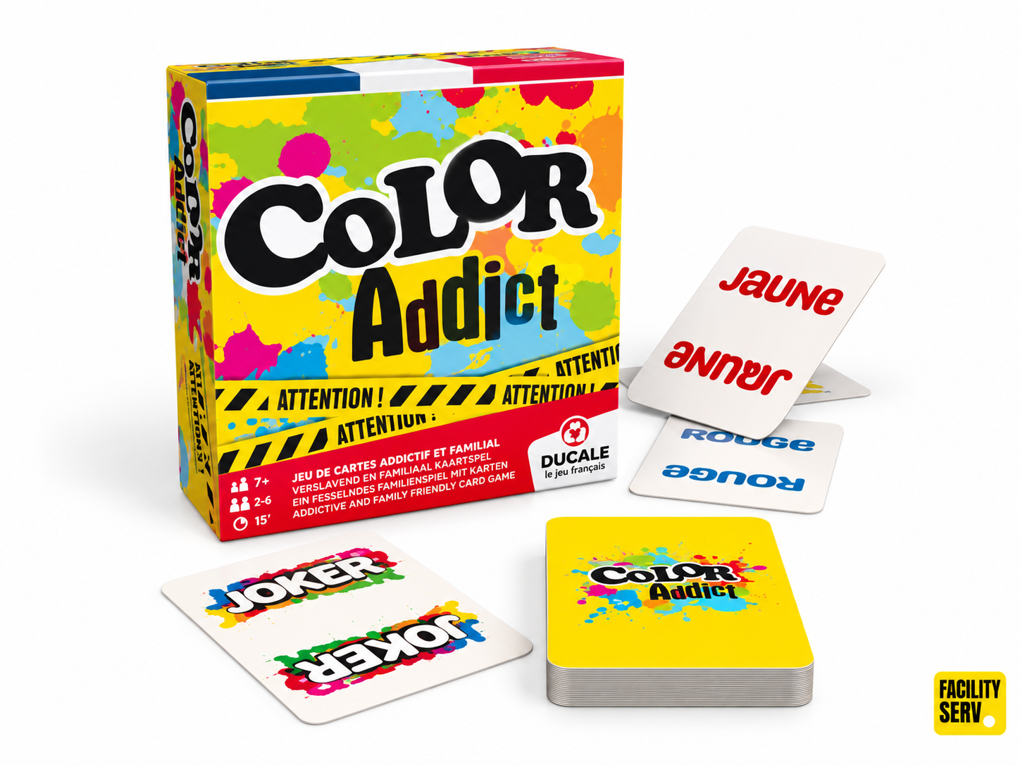 Color Addict — Jeu de cartes et d’ambiance — Ducale