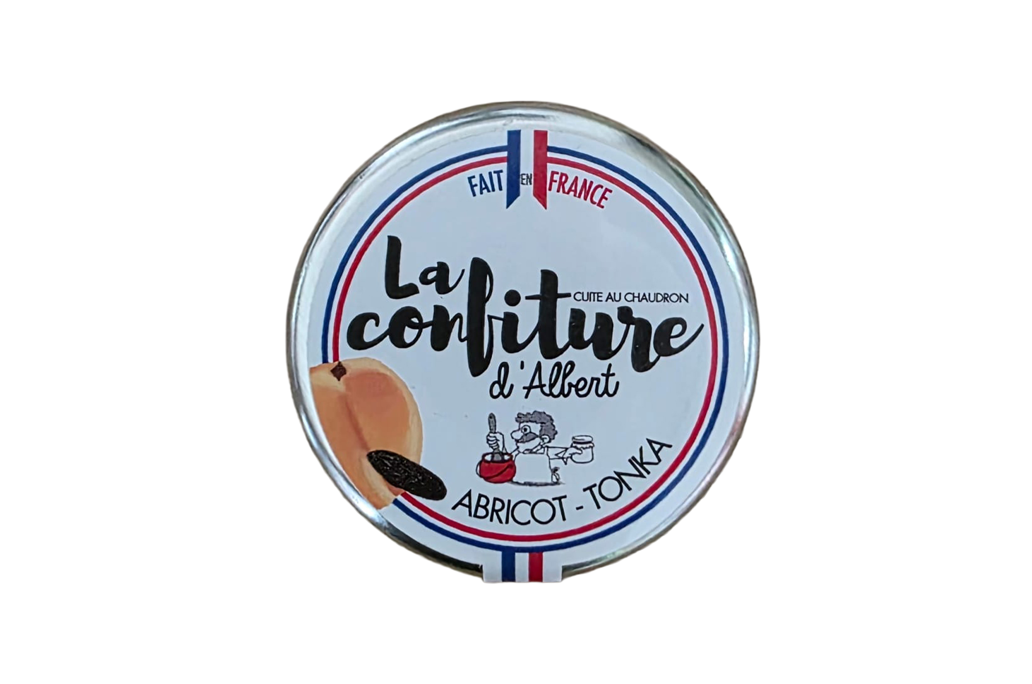 Confiture BIO Abricot & Fève Tonka 30g – La Confiture d’Albert