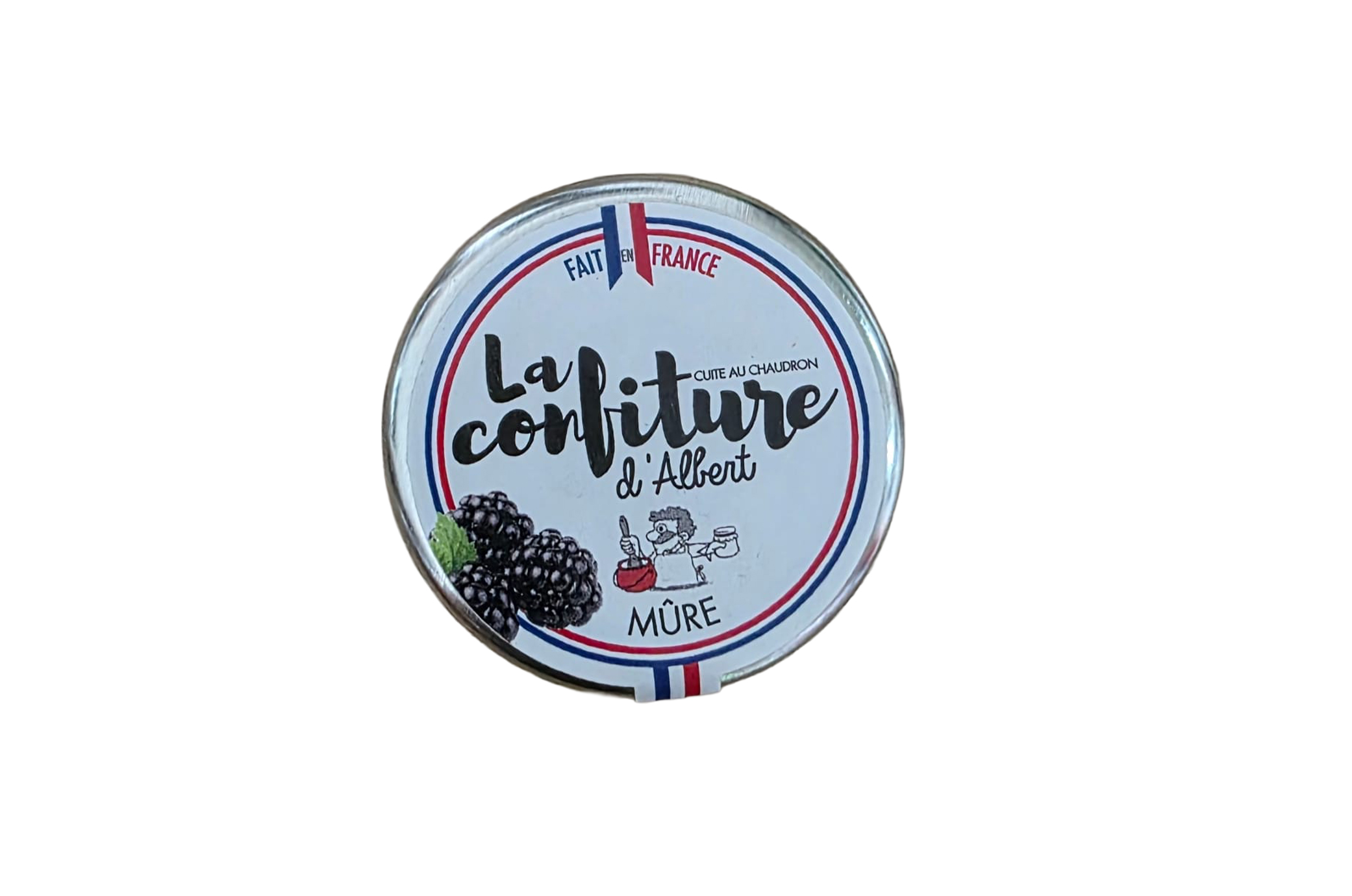 Confiture BIO de Mûre 30g – La Confiture d’Albert