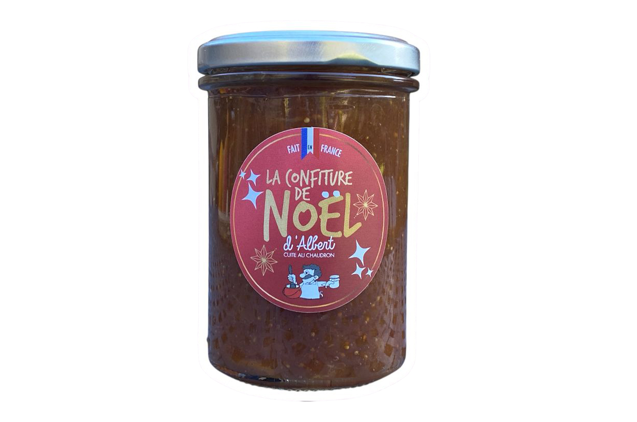 Confiture BIO de Noël 240g – Les Confitures d’Albert