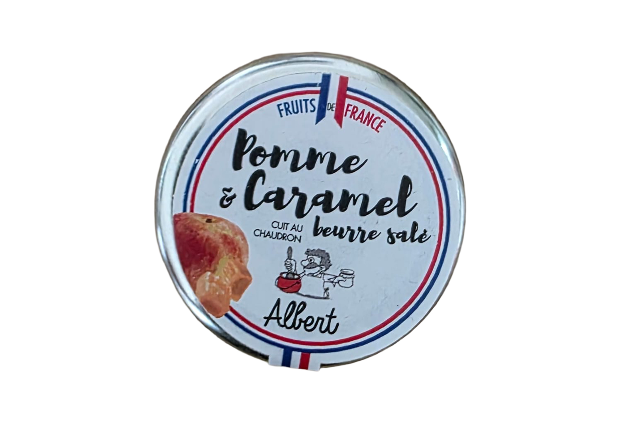 Confiture BIO Pomme & Caramel au Beurre Salé 30g – La Confiture d’Albert