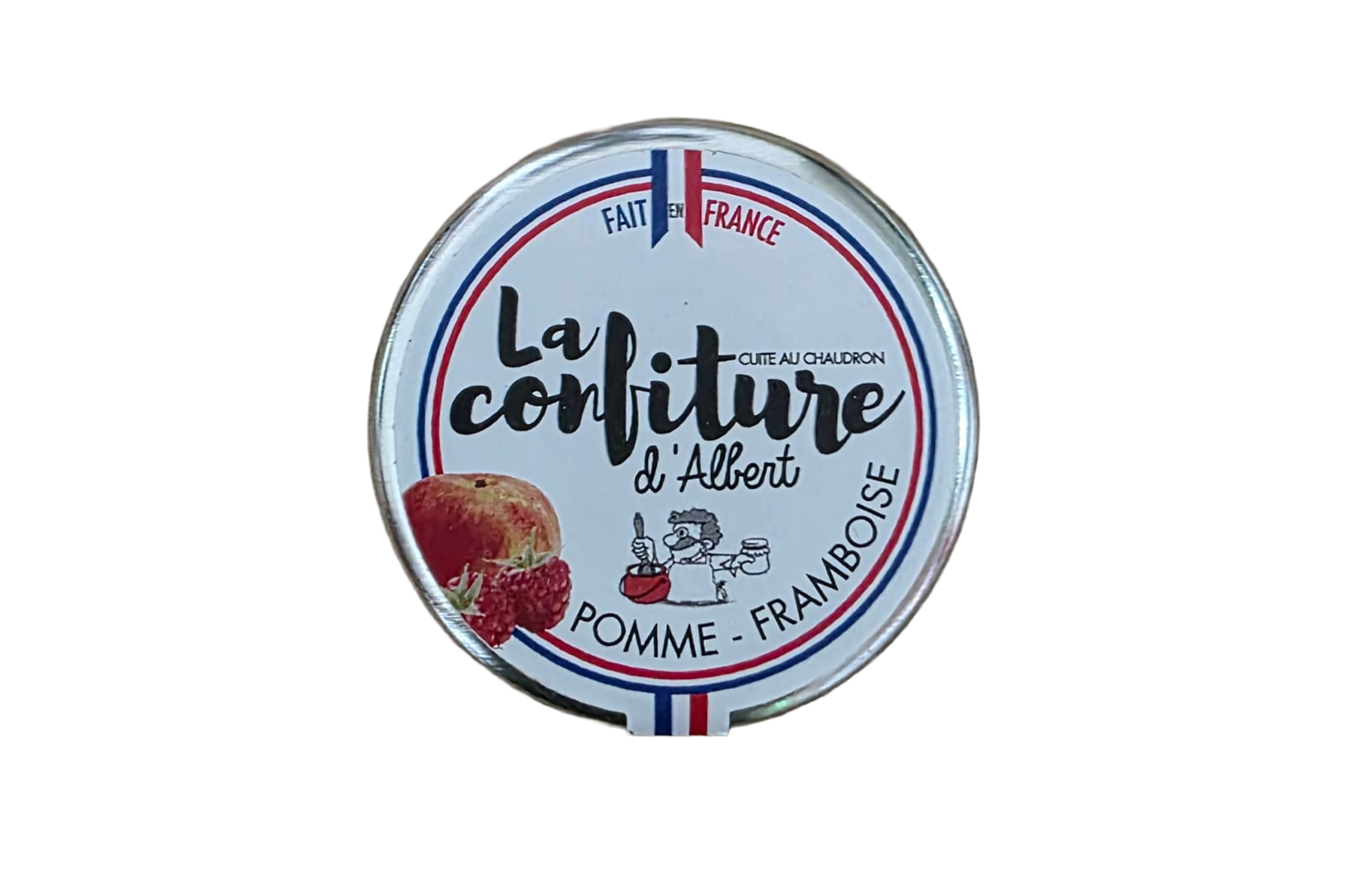 Confiture BIO Pomme-Framboise 30g – La Confiture d’Albert